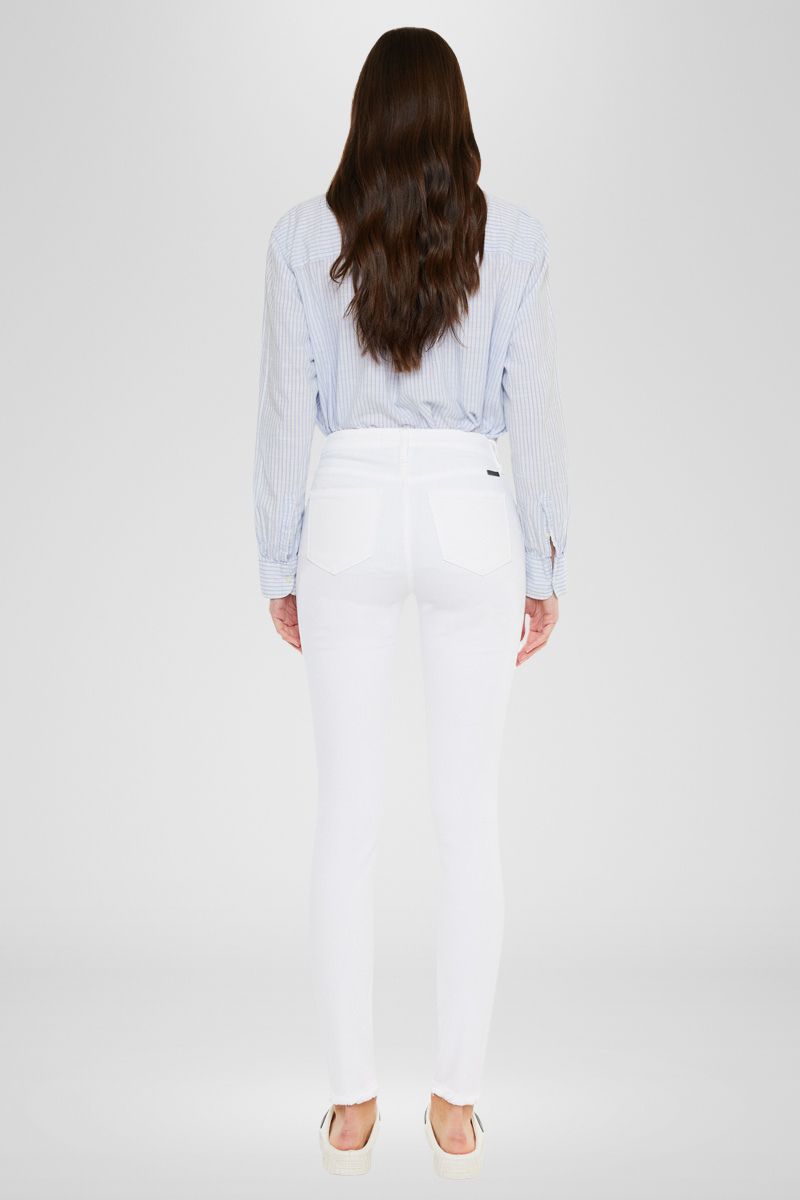 Avery High Rise Super Skinny Jeans for Women - Stretch Denim Pants with Tummy Control - Perfect for Casual Outfits, Night Out and Everyday Wear