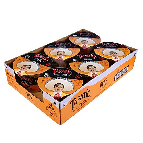 Tapatio Ramen Noodle Soup Big Bowl - 105g Beef Flavor (6-Pack Bulk Case) | Instant Noodles for Quick Meals, College Dorm Snacks & Emergency Food Supply