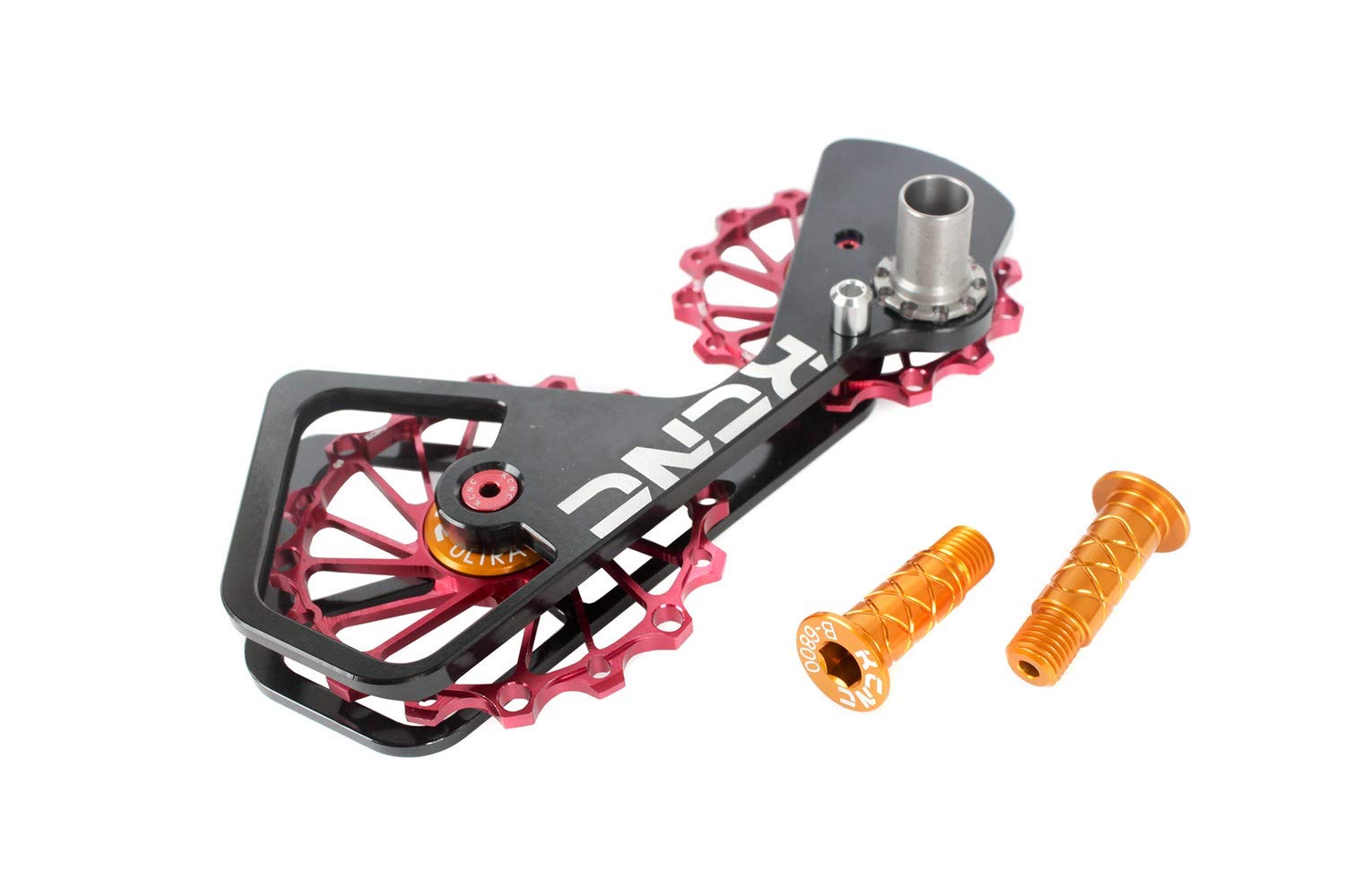 Shimano Dura Ace Ultegra OSPW Oversized Derailleur Pulley Wheel System - High Performance Road & Cyclocross Bike Upgrade for 6700/6800/7800/7900/7970/9000/9070 Series - Perfect for Racing, Training & Off-Road Cycling