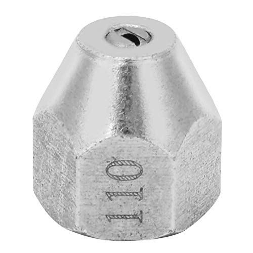 **304 Stainless Steel Cleaning Pipe Nozzle - 25-Degree Fan M14 Female Thread Drain & Sewer Cleaner Gun Replacement Kit (1.5mm) - Perfect for Clogged Sinks, Toilets & Shower Drains**