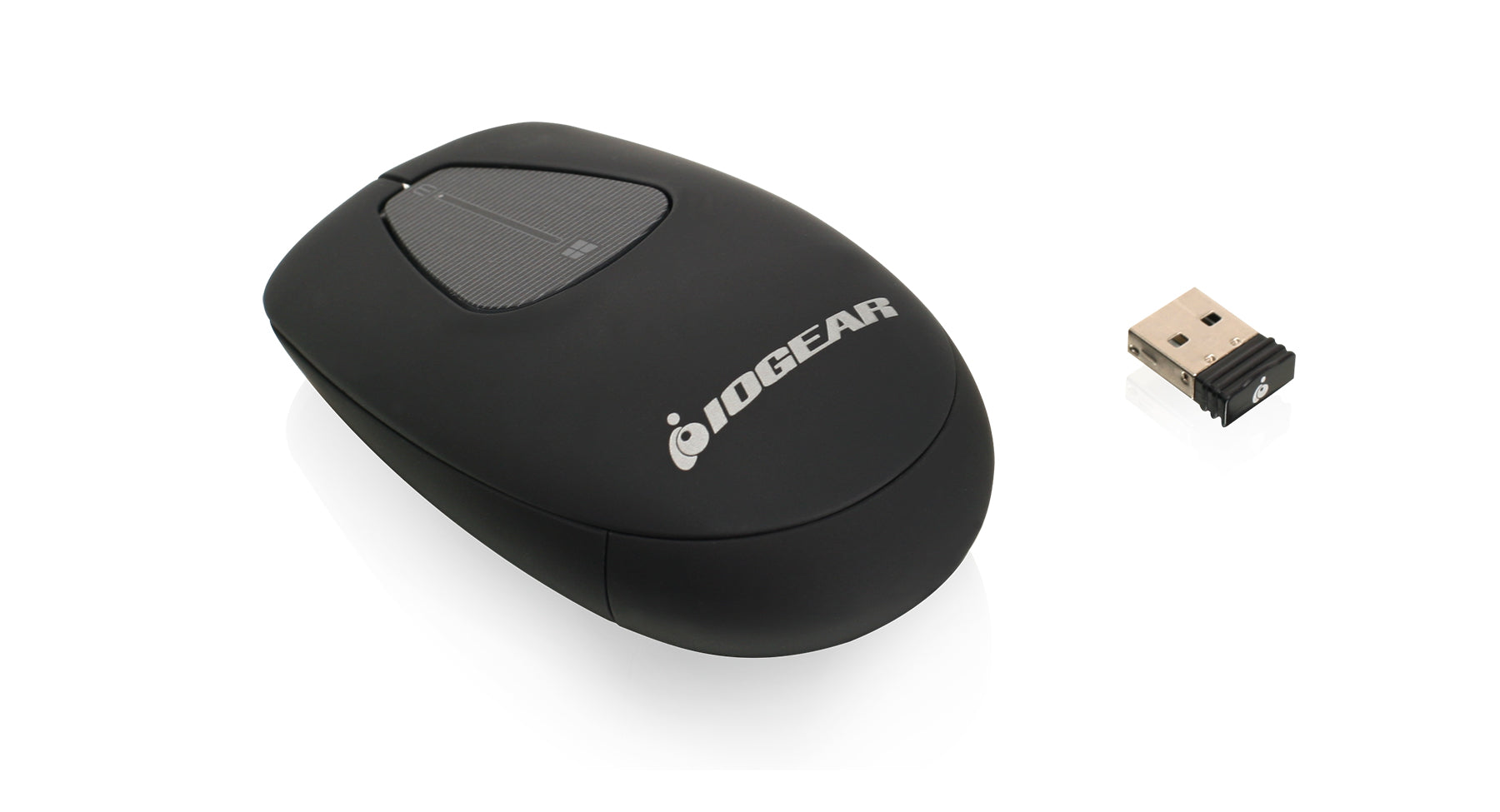 Tacturus Wireless Touch Mouse - Ergonomic Bluetooth Mouse for Laptop, PC, Mac - Portable Silent Rechargeable Mouse for Office, Home, Travel & Gaming