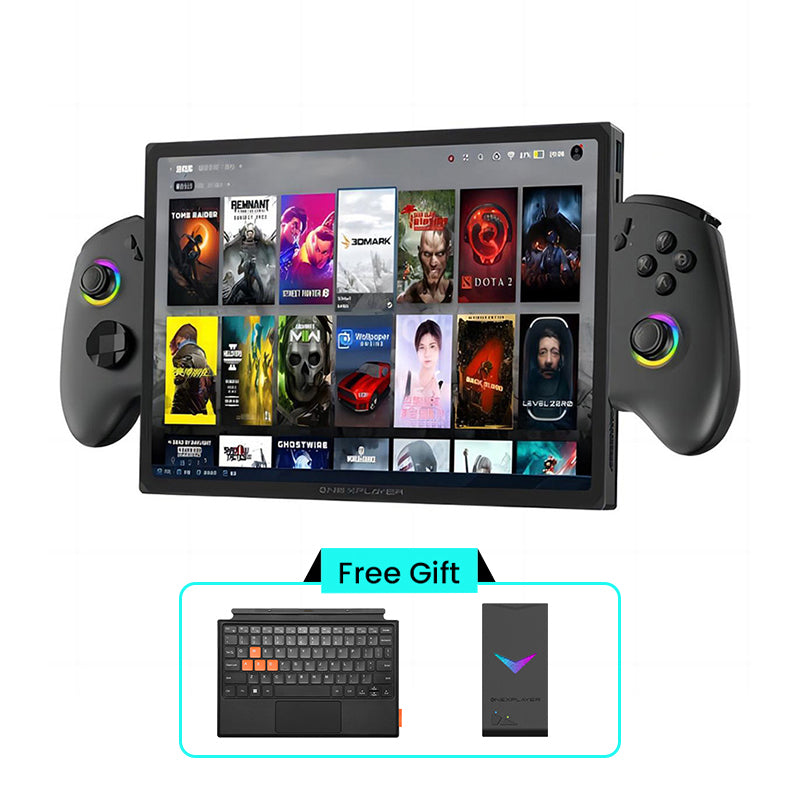 OneXPlayer X1 Pro Handheld Gaming PC - AMD Ryzen AI 9 HX 370 Processor Upgrade | Portable Windows 11 Gaming Device | Play AAA Games Anywhere, Travel & Commute Gaming Solution