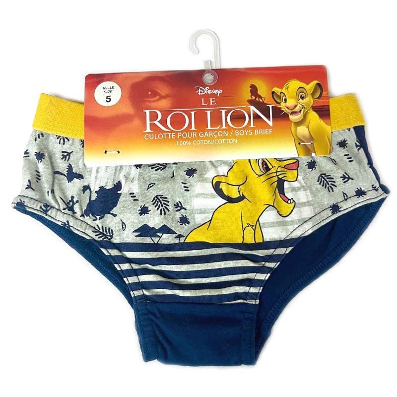 Disney The Lion King Boys' Underwear - 1 Pack - Soft Cotton Briefs for Kids - Perfect for School, Playtime & Everyday Comfort