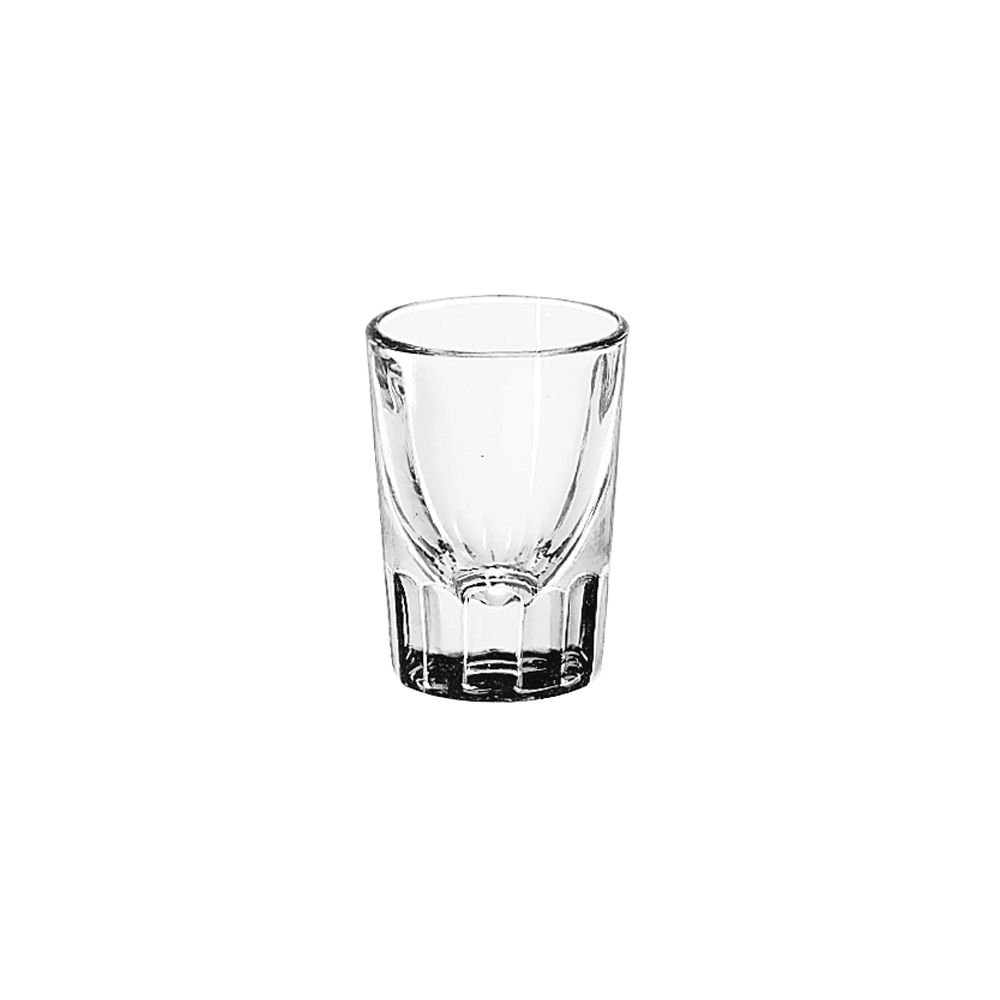 Premium 1.5 oz Whiskey Shot Glasses Set of 48 - Fluted Lined Design for Bars, Parties & Home Entertaining - Durable Glassware for Liquor, Tequila & Spirits Tasting