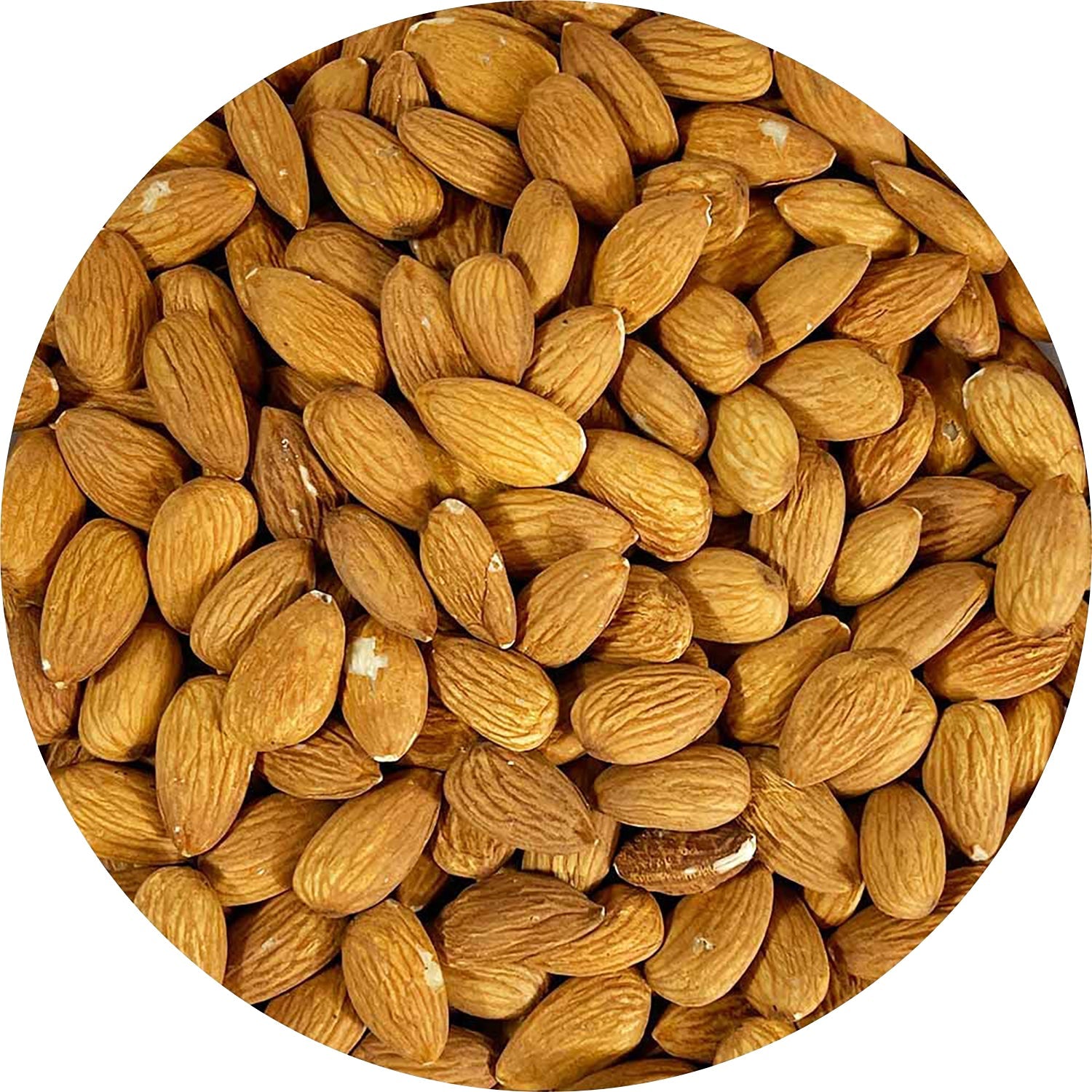 Premium Blue Diamond Raw Whole Nonpareil Almonds - 5lb Bulk Bag | Healthy Snack, Baking & Cooking Ingredient for Salads, Desserts & More