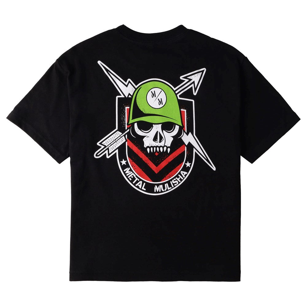 Metal Mulisha Boys Lightning Arrow Graphic T-Shirt - Cool Streetwear for Kids - Perfect for Skateboarding, School & Casual Wear