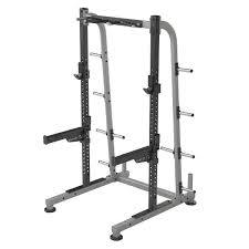 Atlantis Strength C 511 8 Precision Series Half Rack - Heavy Duty Power Rack for Home Gym Strength Training & Weightlifting Workouts