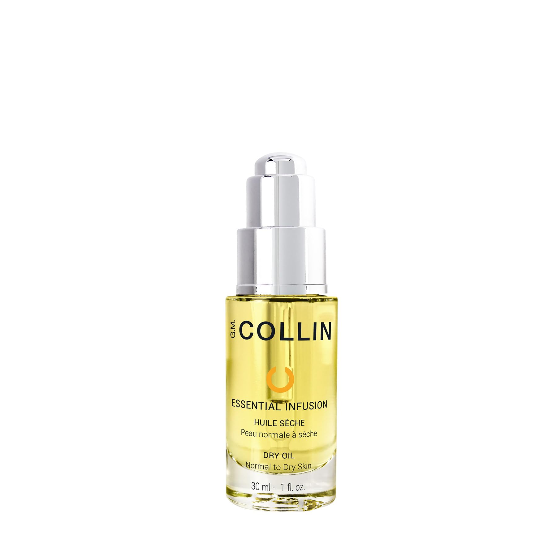 G.M. Collin Essential Infusion Dry Oil for Face & Body - 1 oz Lightweight Hydrating Treatment | Perfect for Daily Moisturizing, Massage & Aromatherapy