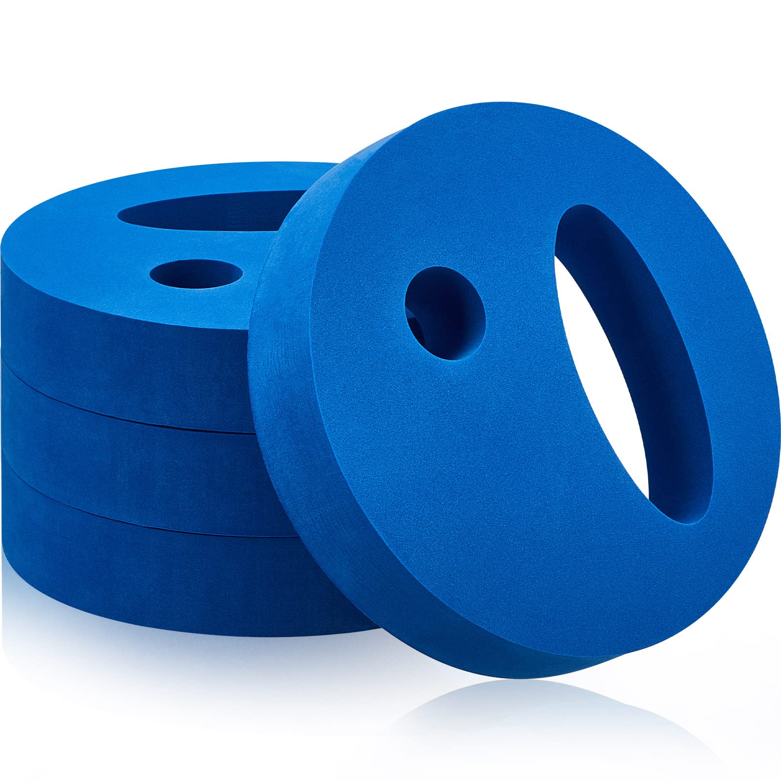 EVA Foam Water Weights for Pool Aerobic Exercise - 7.1 Inch Hand Held Swim Discs for Aqua Fitness, Water Aerobics & Swimming Training - Perfect for Home Pools, Gym Classes & Physical Therapy