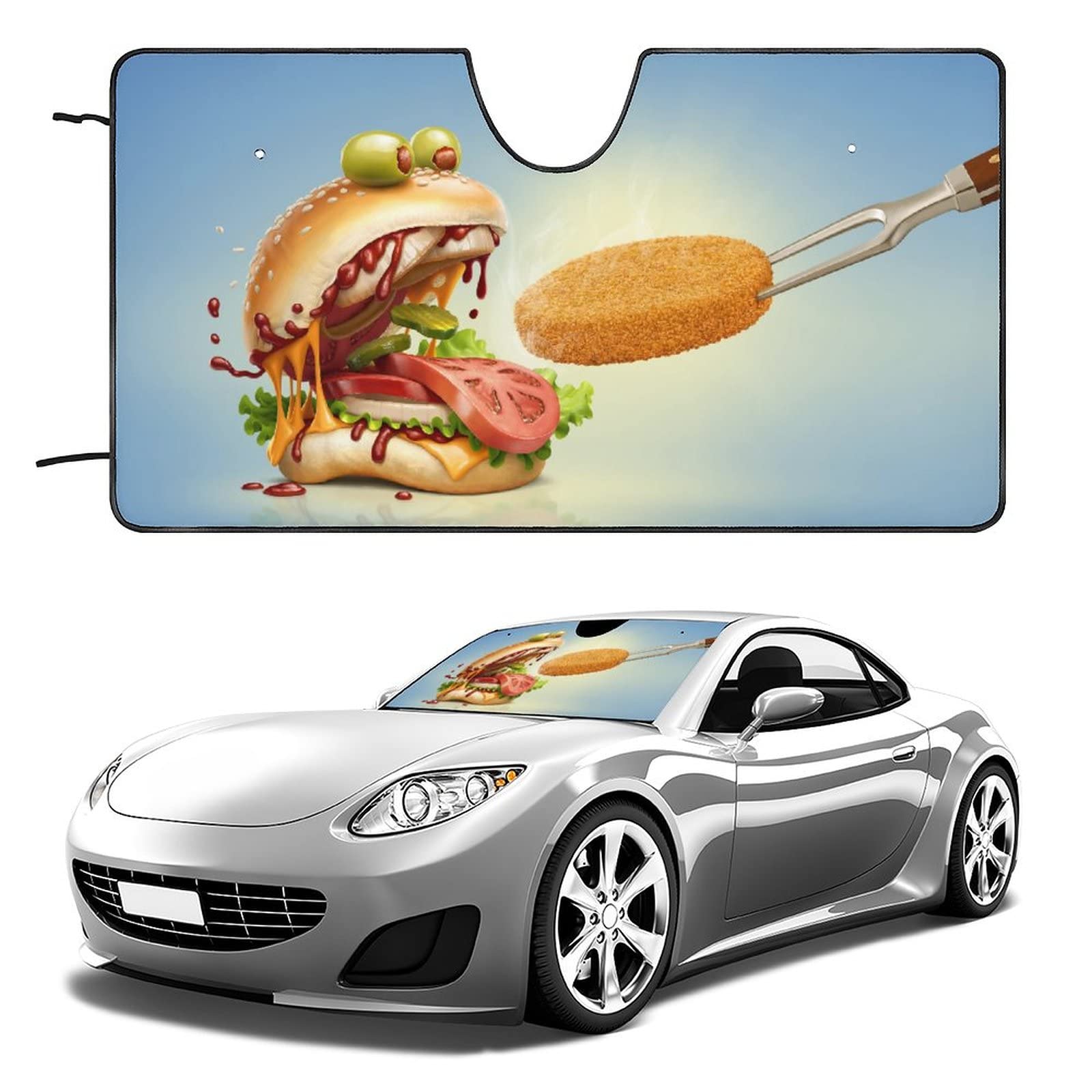 Universal Foldable Car Sun Shade 51