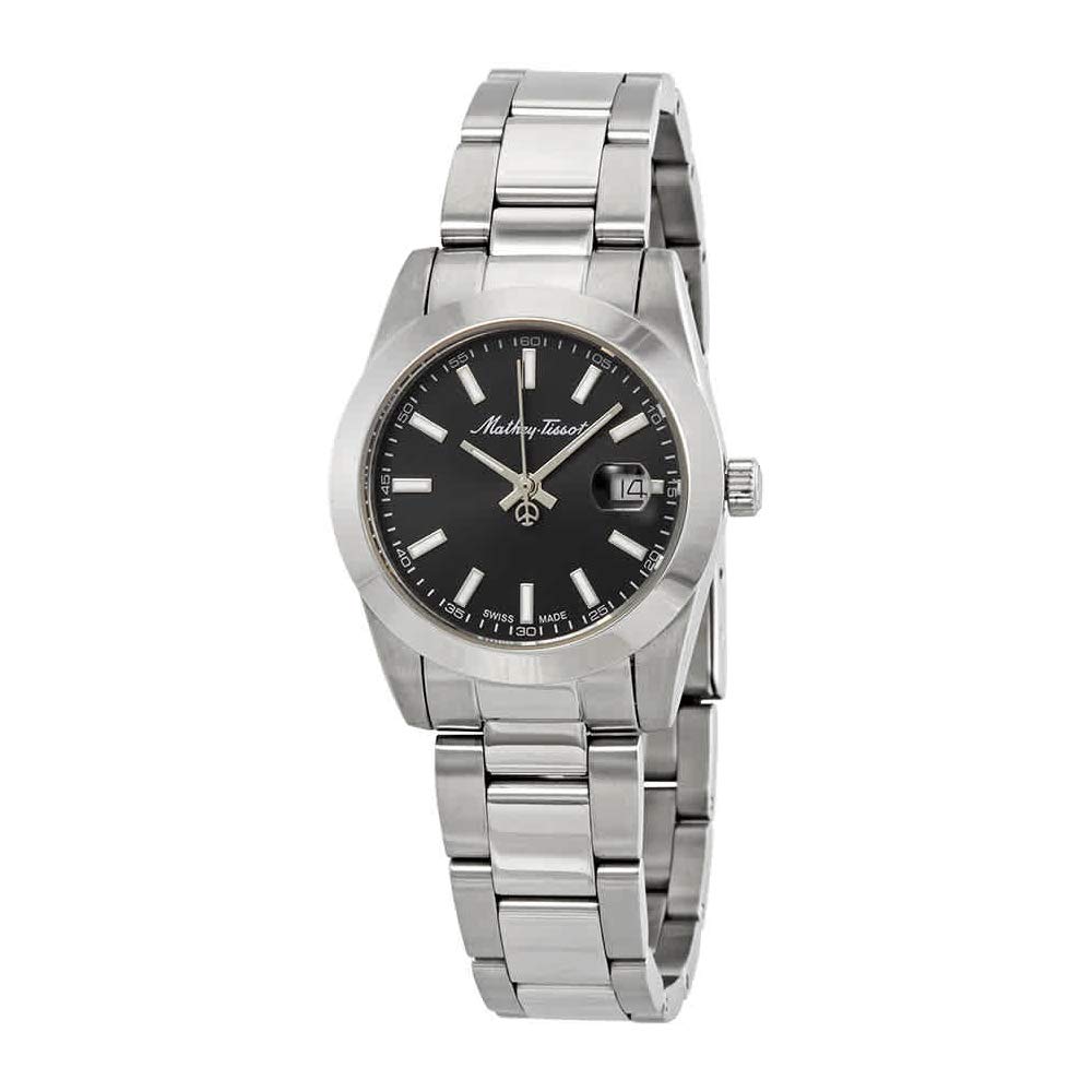 Mathey-Tissot Mathey I Quartz Black Dial Women's Watch D450AN - Elegant Timepiece for Business, Formal Events & Everyday Wear