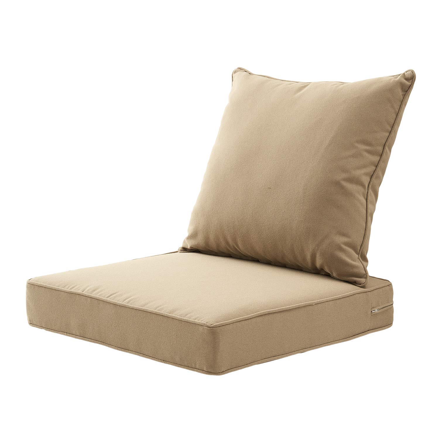 ARTPLAN Waterproof Outdoor Chair Cushions Set - 18