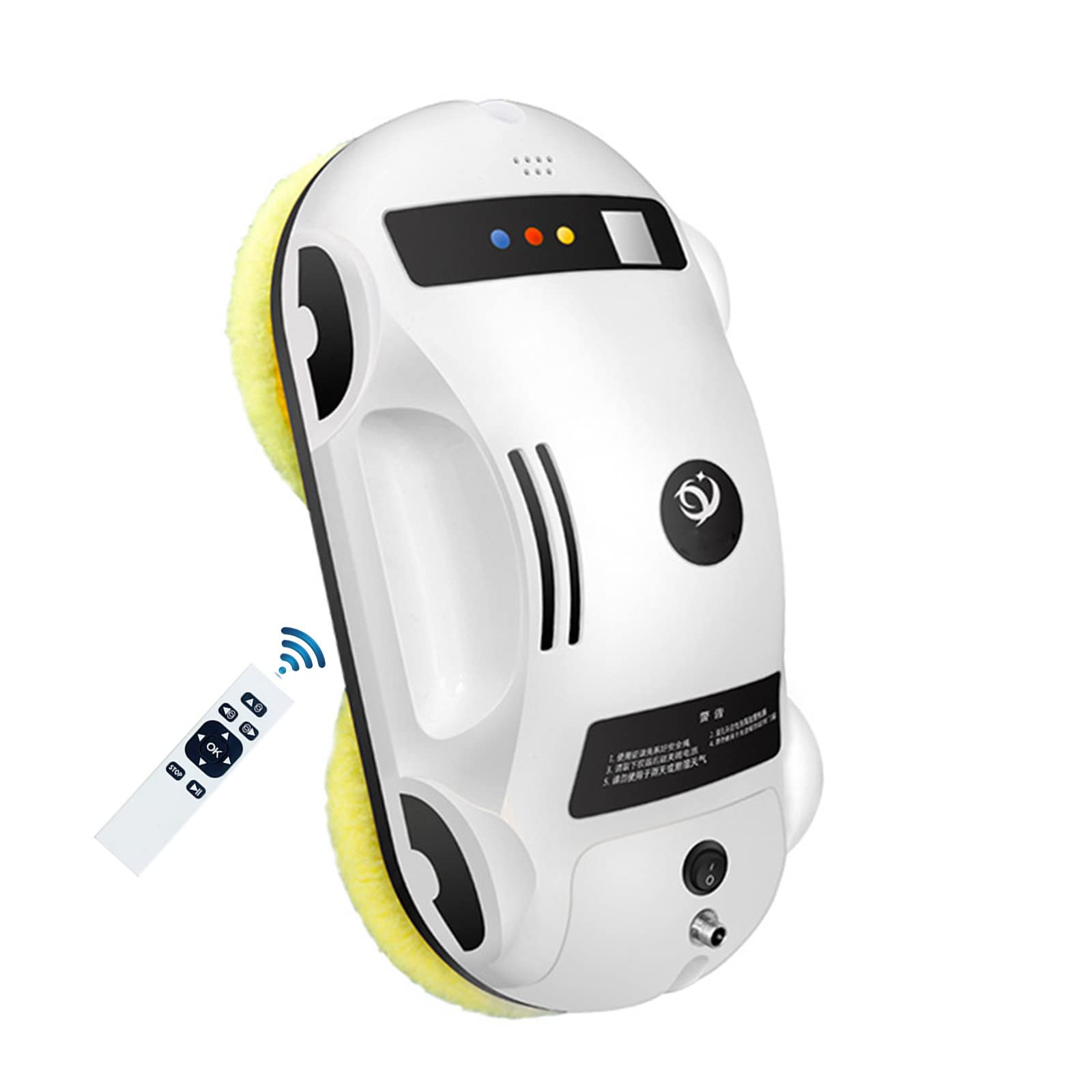 Electric Smart Window Cleaning Robot with 3 Modes, Remote Control for Indoor/Outdoor Glass, Perfect for Homes, Offices, and High-Rise Buildings