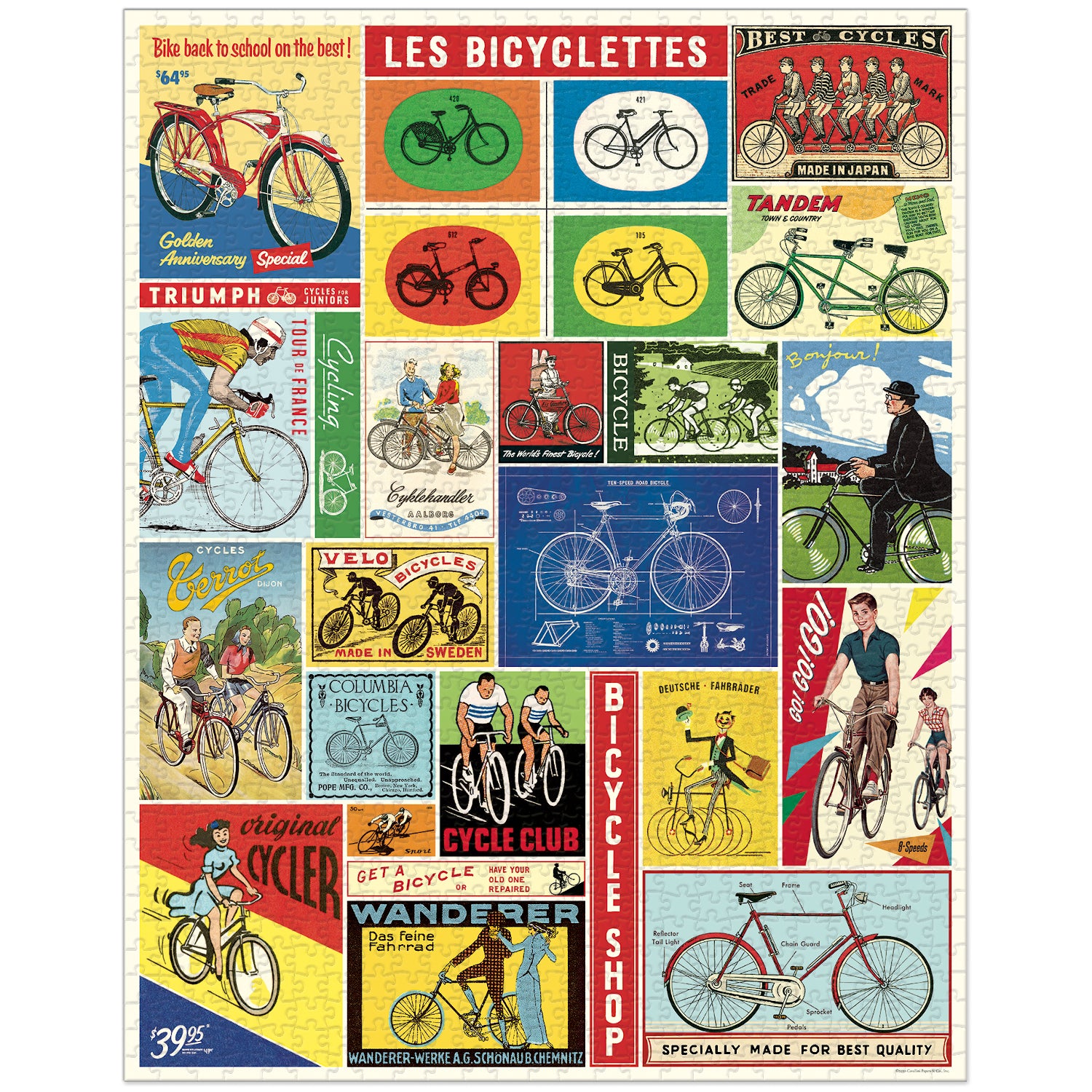 Best Bicycle Jigsaw Puzzles for Adults & Kids - Fun & Challenging Cycling-Themed Puzzles for Home Decor, Gifts & Family Game Night