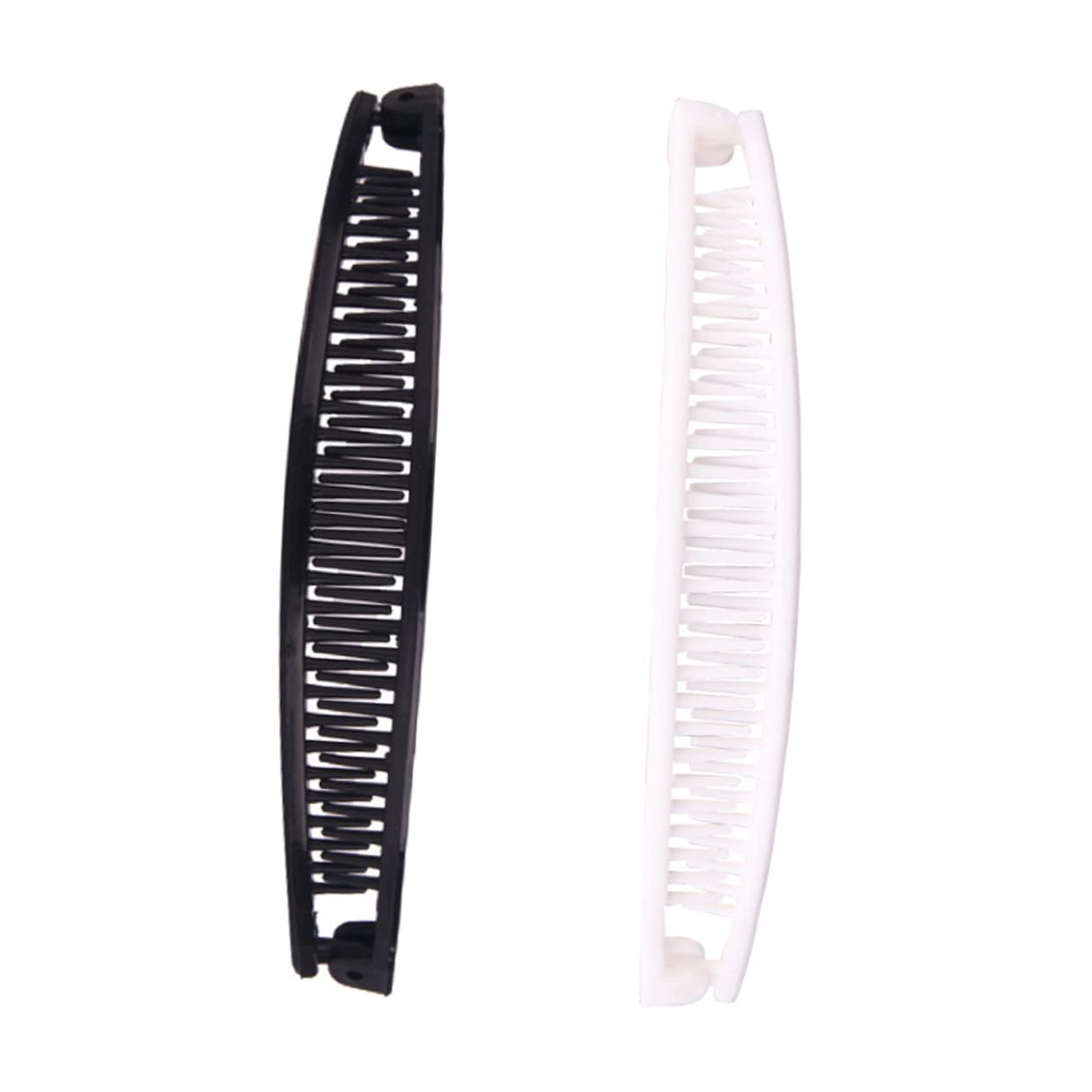 Beavorty 10pcs Hair Claw Clips - Banana Clip & Hair Comb Set for Ponytails & Updos