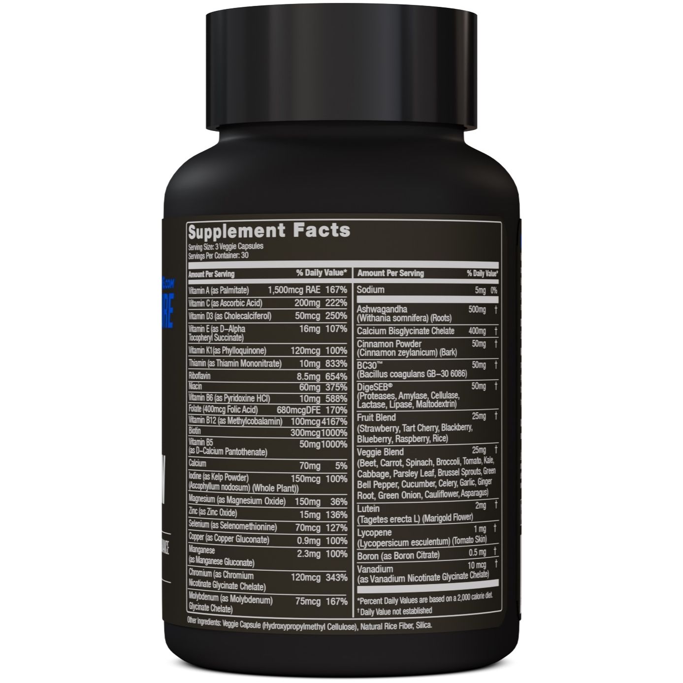Bodybuilding.com Signature Multivitamin for Men & Women - Premium Daily Multivitamin Supplement with Essential Vitamins & Minerals - Supports Muscle Recovery, Energy & Overall Health | Ideal for Gym, Fitness & Active Lifestyle