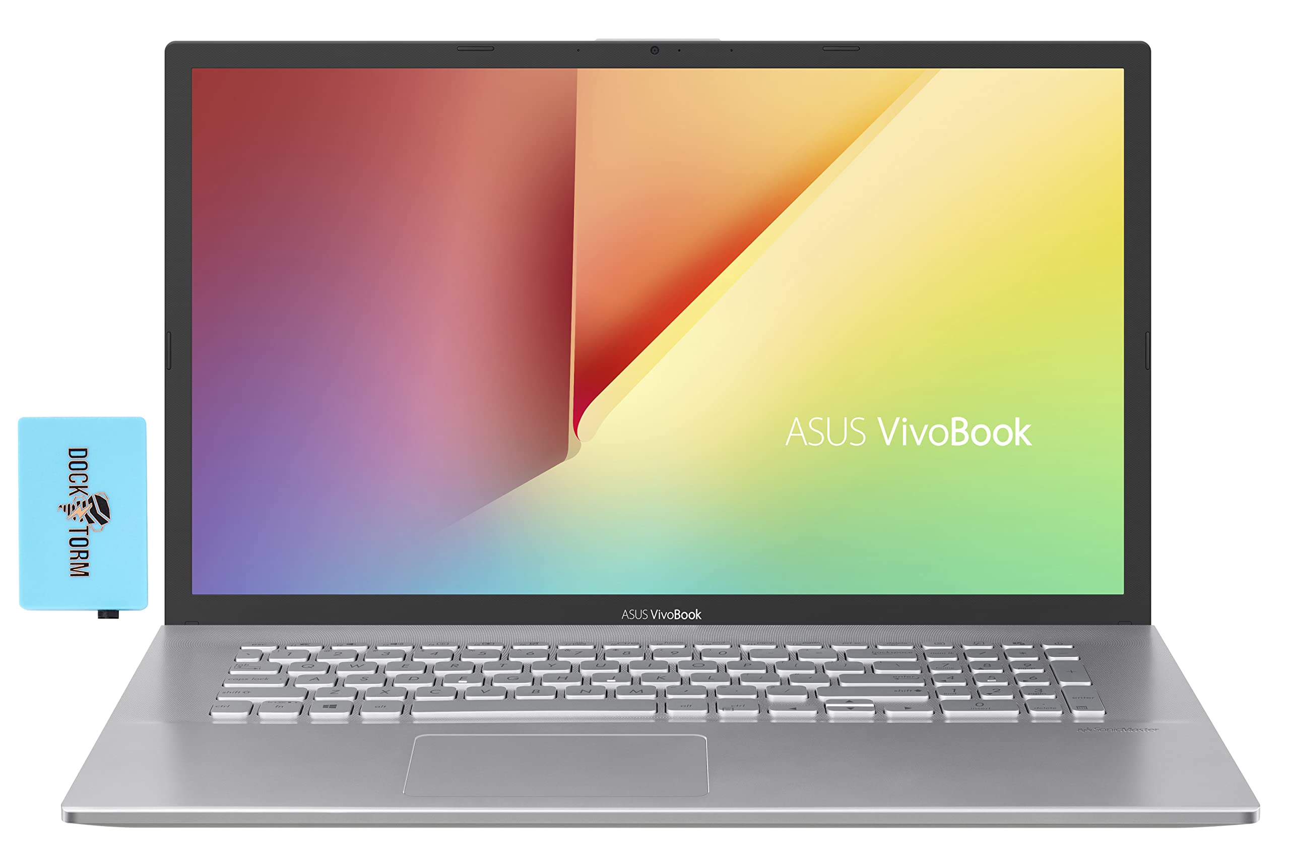 ASUS Vivobook 17 X712 Laptop - Intel i5-1035G1 Quad-Core, 20GB RAM, 128GB SSD + 1TB HDD, 17.3