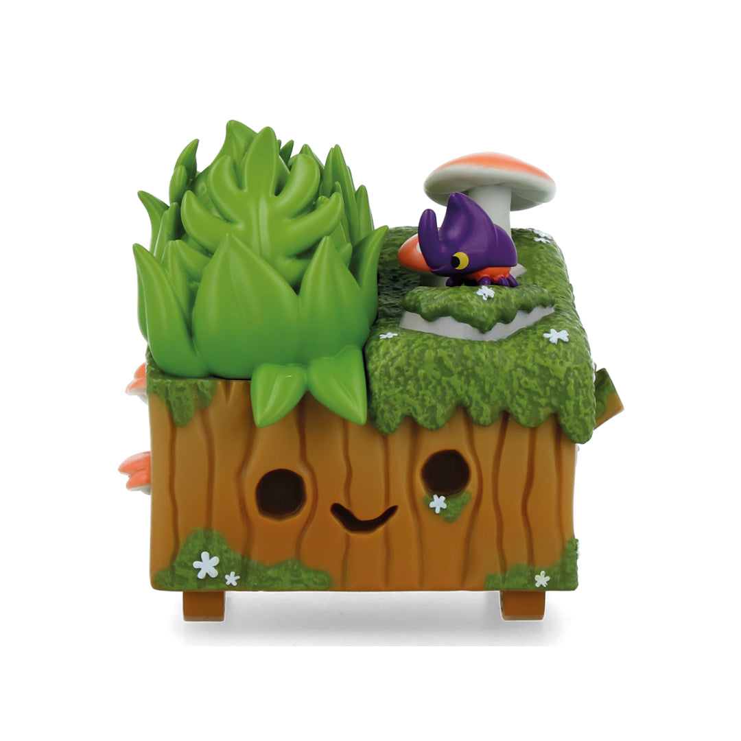 Dumpster Stump Vinyl Figure - Cute Collectible Toy for Home Decor, Office Display & Gift Giving