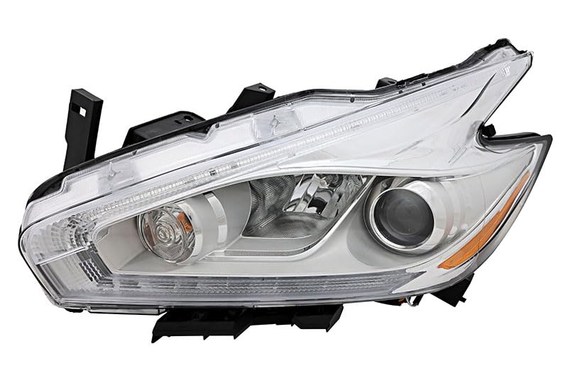 2017-2018 Nissan Murano Left Driver Side Halogen Headlight Replacement - Perfect for Night Driving & Foggy Conditions