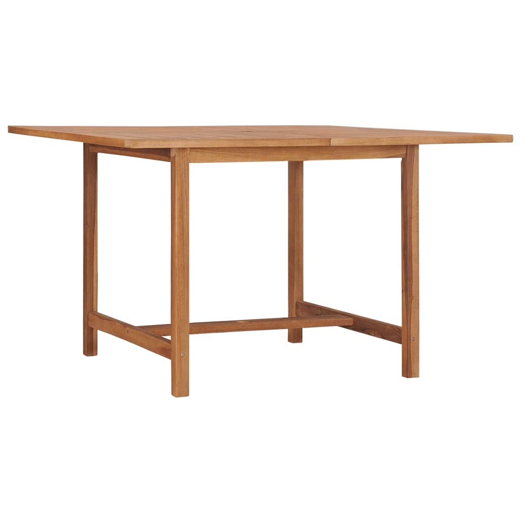 Solid Teak Wood Outdoor Dining Table 47.2
