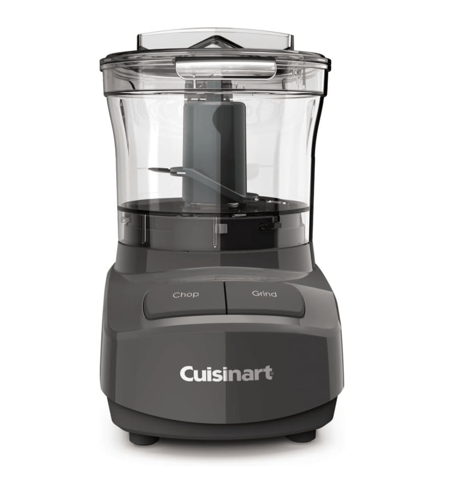 Cuisinart 3-Cup Mini Food Chopper - Compact & Powerful for Chopping, Grinding & Pureeing - Perfect for Nuts, Herbs, Sauces & Baby Food - Anchor Gray
