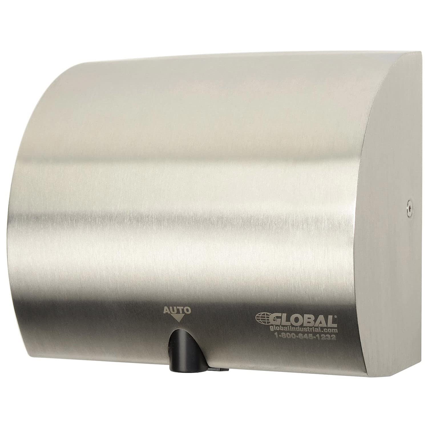 High-Speed Automatic Wall Mount Hand Dryer - 120V Stainless Steel Commercial Hand Dryer for Restrooms, Kitchens & High-Traffic Areas