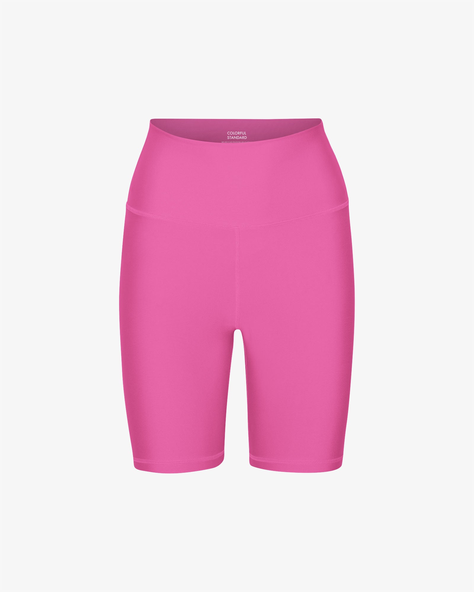 Active Bike Shorts for Women - High Waist Bubblegum Pink Cycling Shorts - Perfect for Cycling, Running, Yoga & Gym Workouts