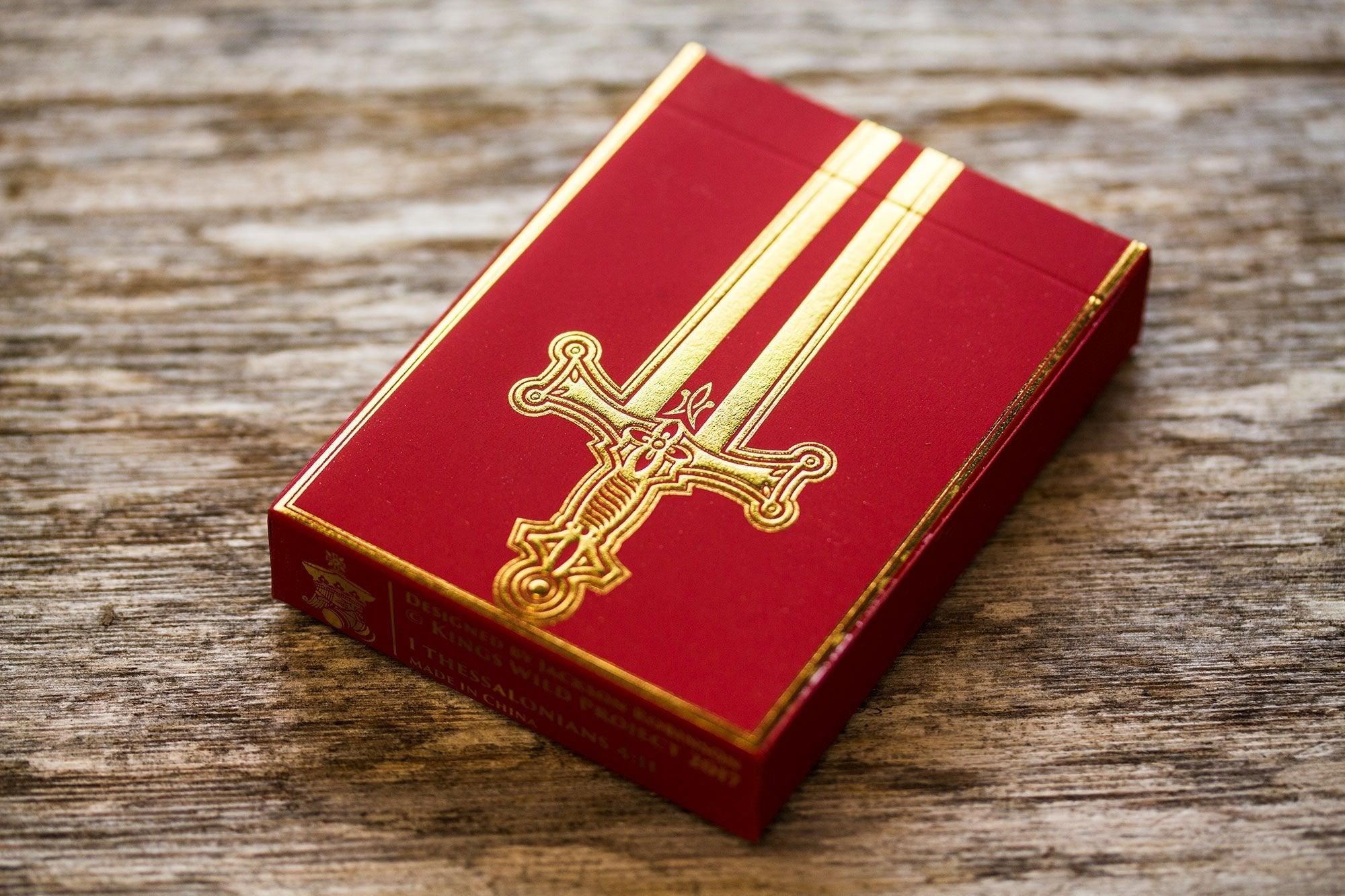Arthurian Excalibur Edition Playing Cards - Premium Collectible Deck for Magic Tricks, Poker & Card Games - Perfect for Gifts, Game Nights & Medieval Theme Parties