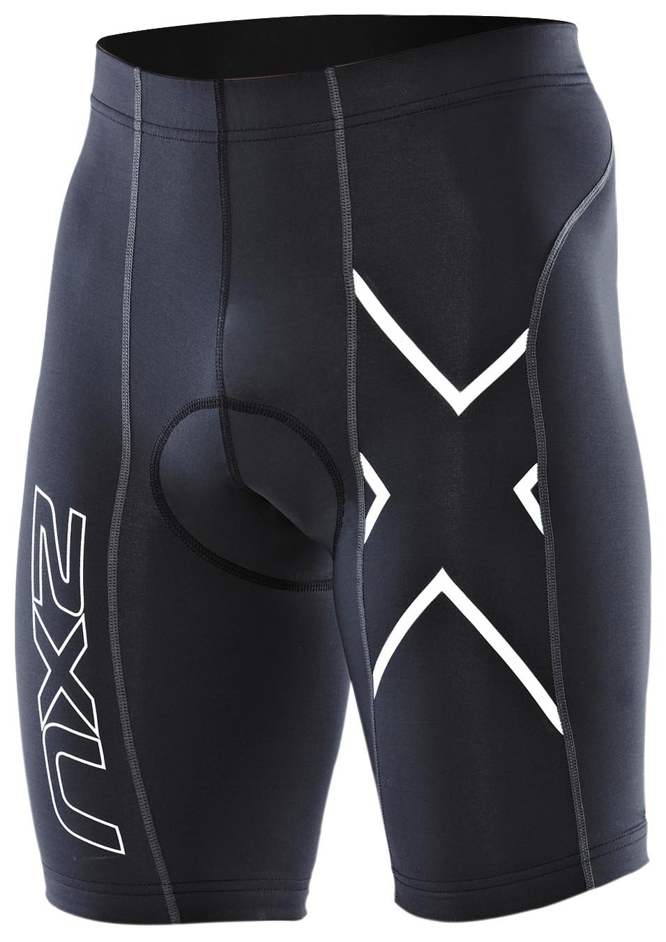 2XU Men's Compression Cycling Shorts - High-Performance Bike Shorts for Training & Racing - Breathable & Moisture-Wicking for Comfortable Rides