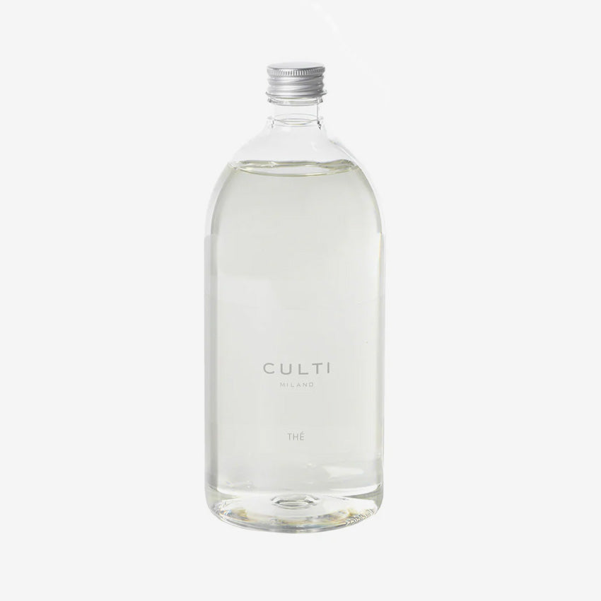 Culti Milano Thé Refill - Premium Home Fragrance Diffuser for Living Room, Bedroom & Office | Aromatic Scented Oil for Relaxation & Ambiance