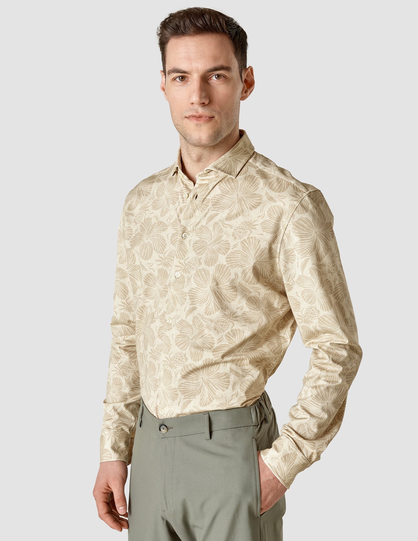 Lightweight Classic Shirt for Men | Palm Springs Slim Fit Button Down | Perfect for Casual Wear & Summer Outfits