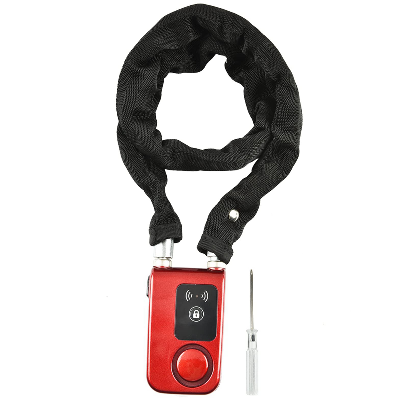 Smart Keyless Alarm Bike Lock - Anti-Theft GPS Tracking & Smartphone Control for Bicycle, Motorcycle & Gates | Outdoor Security for Urban Commuting & Parking