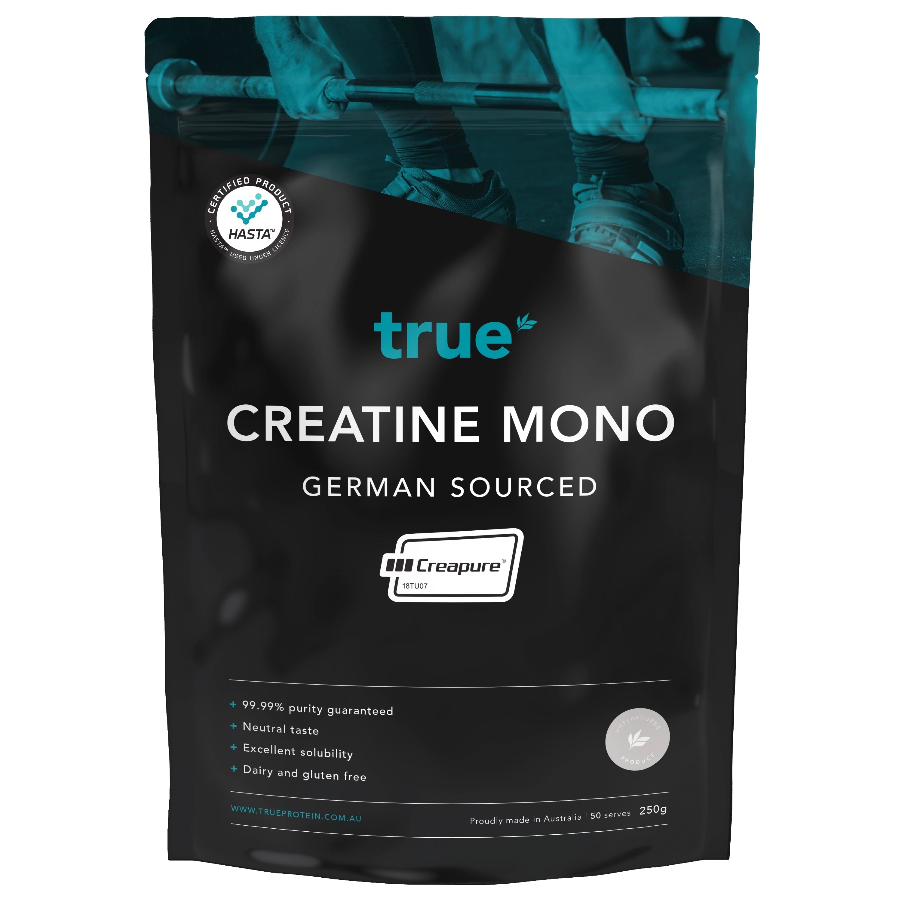HASTA Creatine Monohydrate Powder - Premium Muscle Recovery & Strength Supplement for Athletes & Bodybuilders - Ideal for Pre-Workout, Post-Workout & Daily Fitness Routine