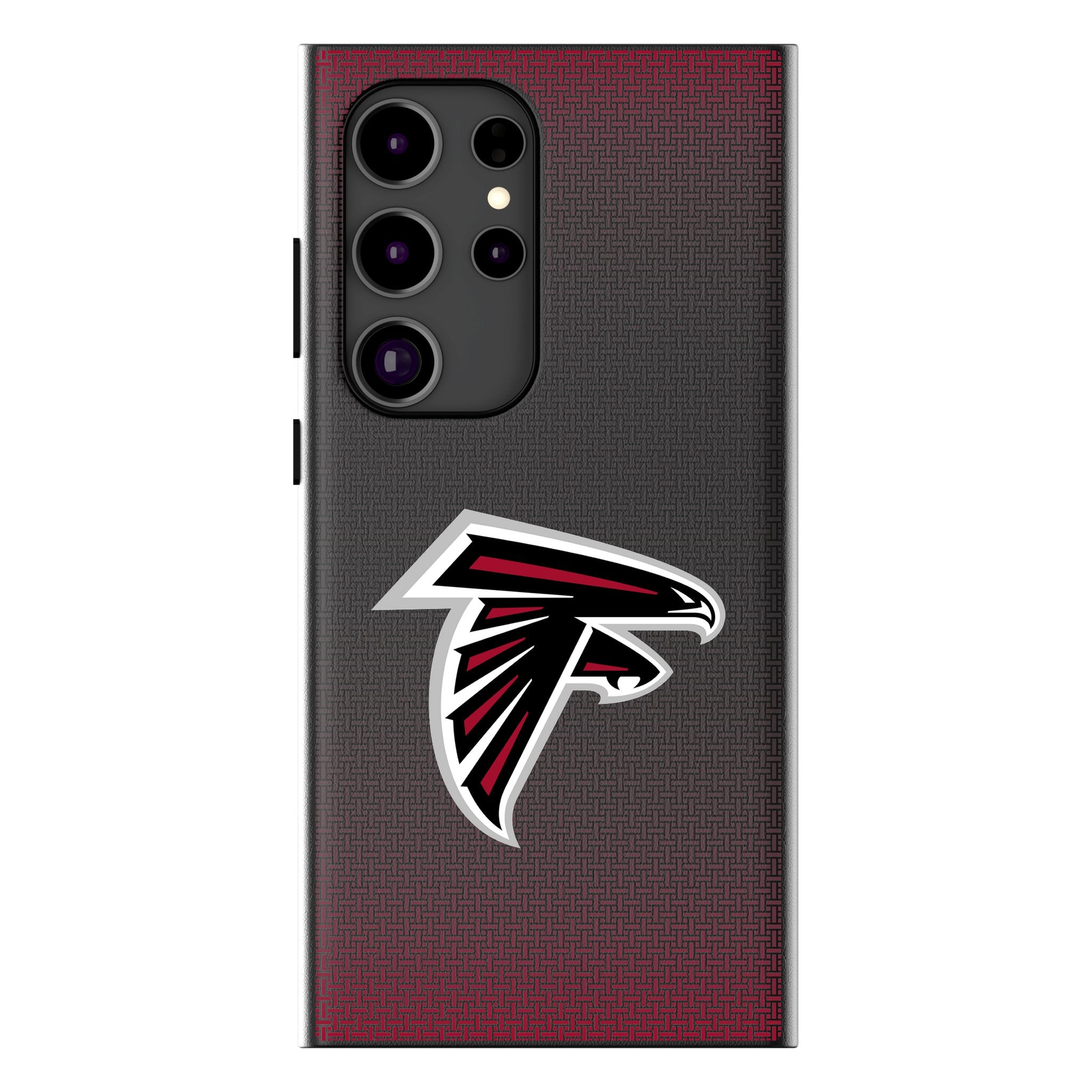 Atlanta Falcons MagSafe Compatible Phone Case for Samsung Galaxy - Durable Linen Cover for Game Day & Everyday Use