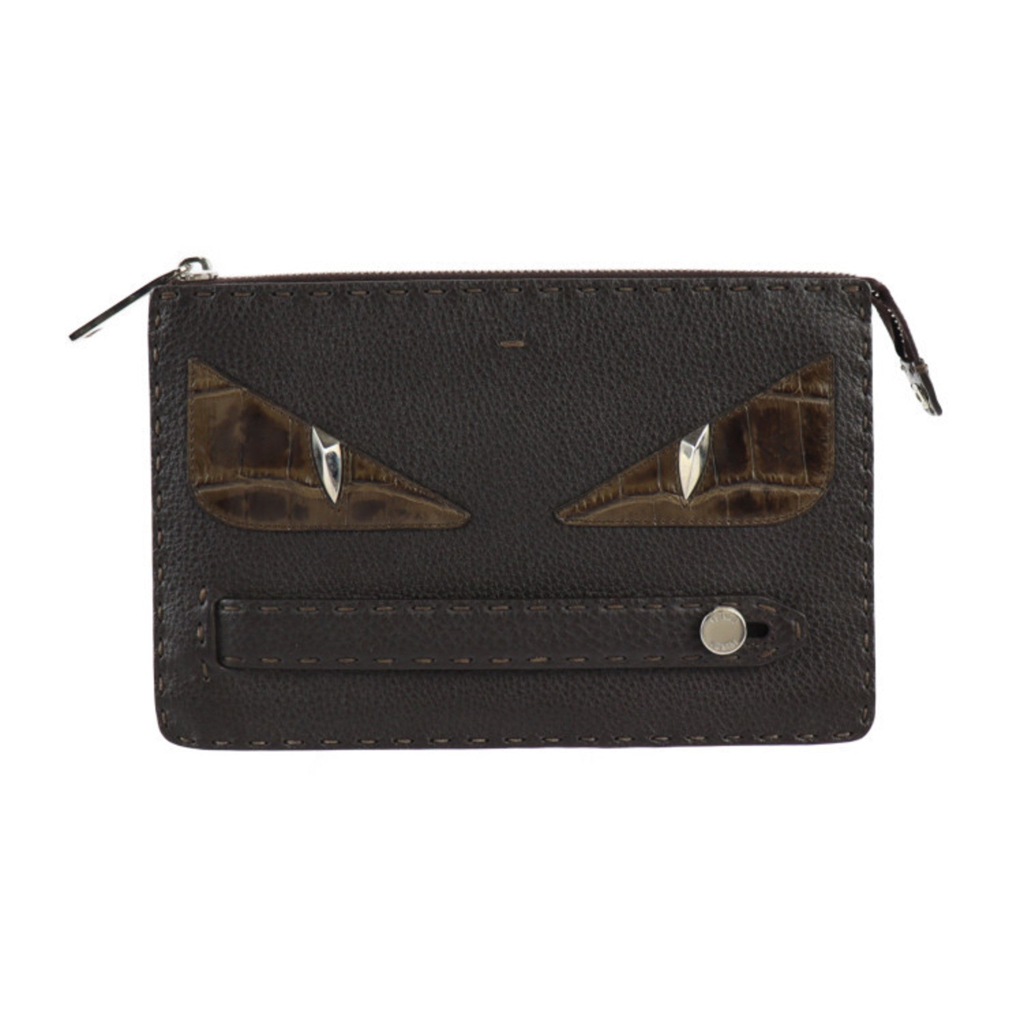 Luxury Brown Leather Handbag with Silver Hardware - Stylish Women's Crossbody Purse for Work, Travel & Everyday Use