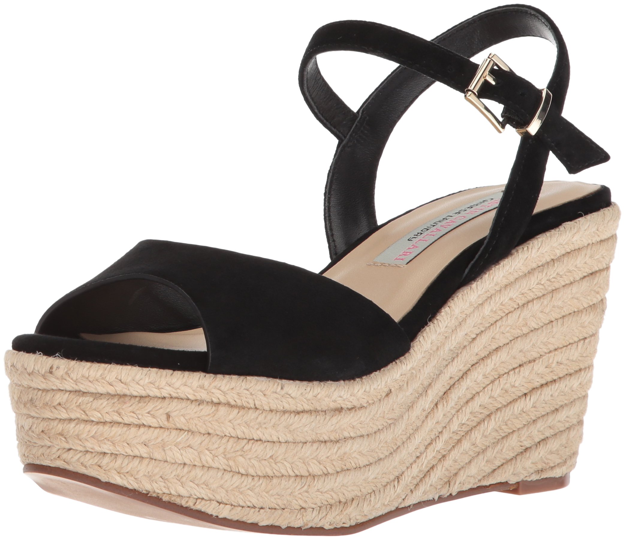 Kristin Cavallari Brandie Espadrille Wedge Sandals for Women - Comfortable Summer Casual Shoes with Braided Jute Sole | Perfect for Beach, Vacation & Everyday Wear