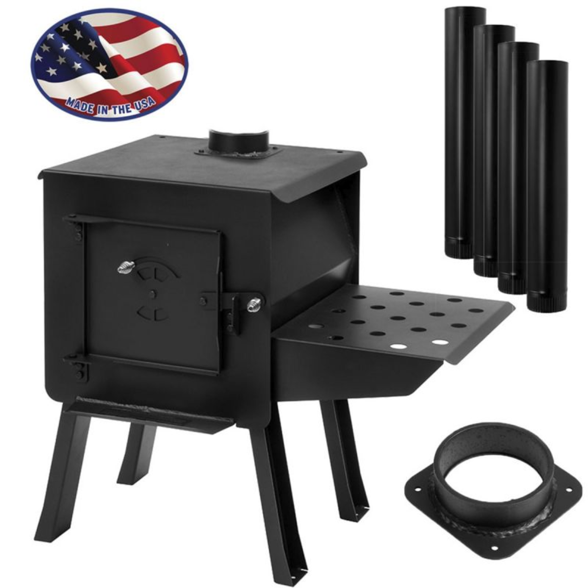 Englander Grizzly Kit Camp Stove ESW0031 - Portable Outdoor Cooking Stove for Camping, Hiking & Backpacking | Compact & Durable Design for Wilderness Adventures