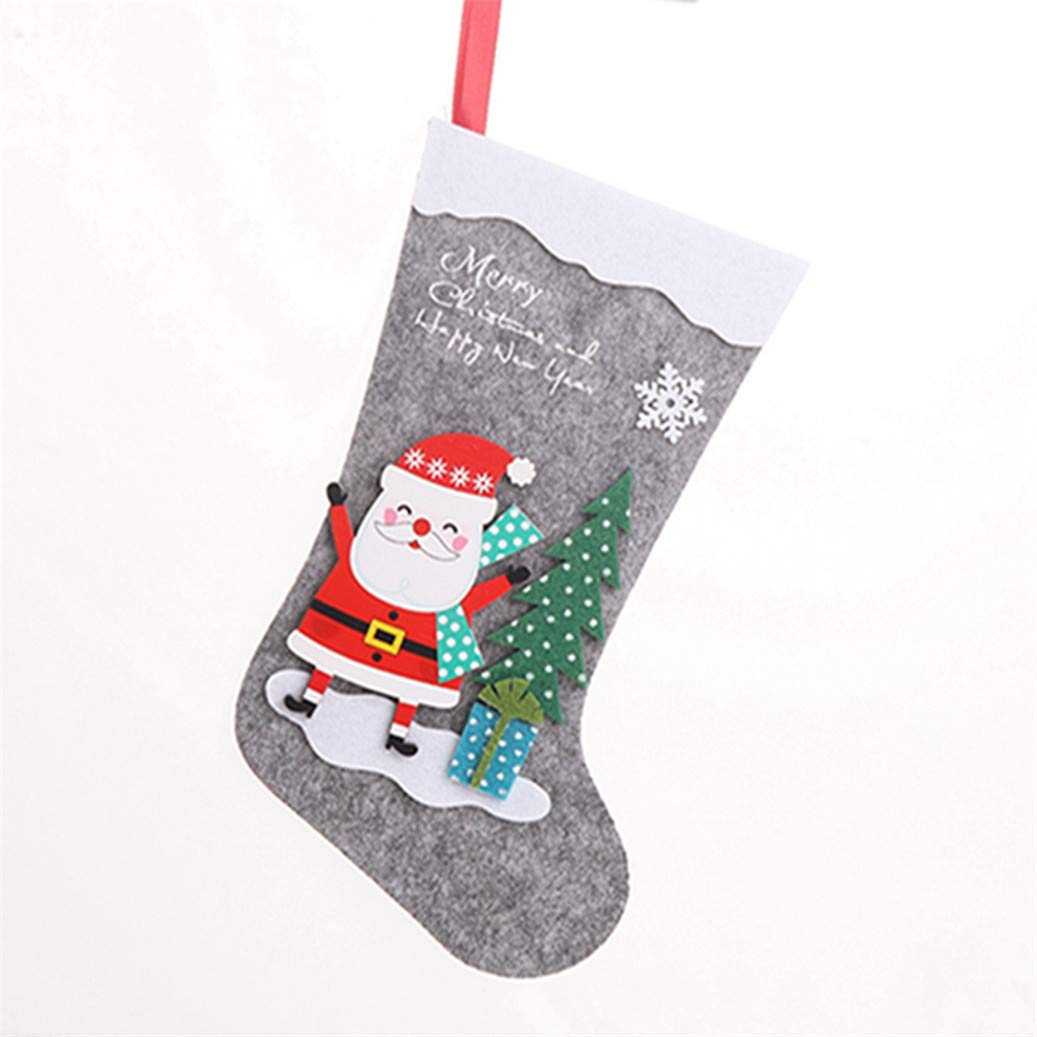 GOMYIE Christmas Tree Pendant & Santa Claus Socks - Festive Holiday Decorations for Xmas Tree, Stockings & Home Decor - Perfect for Christmas Parties, Gift Exchanges & Holiday Cheer
