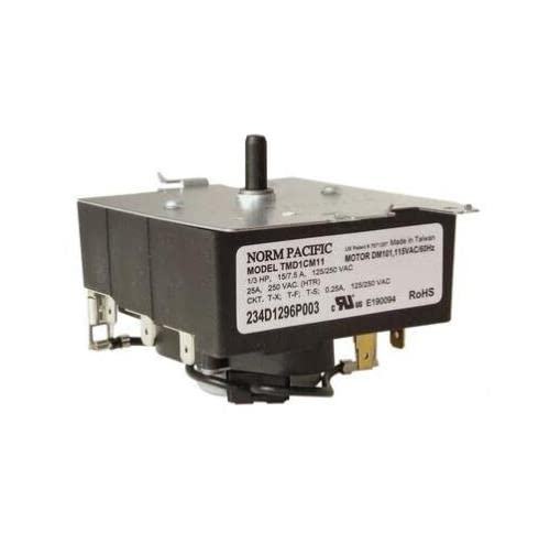 Genuine OEM GE Dryer Timer WE04X20415 Replacement for Model 234D1296P003 - Perfect for GE Dryer Repair & Maintenance