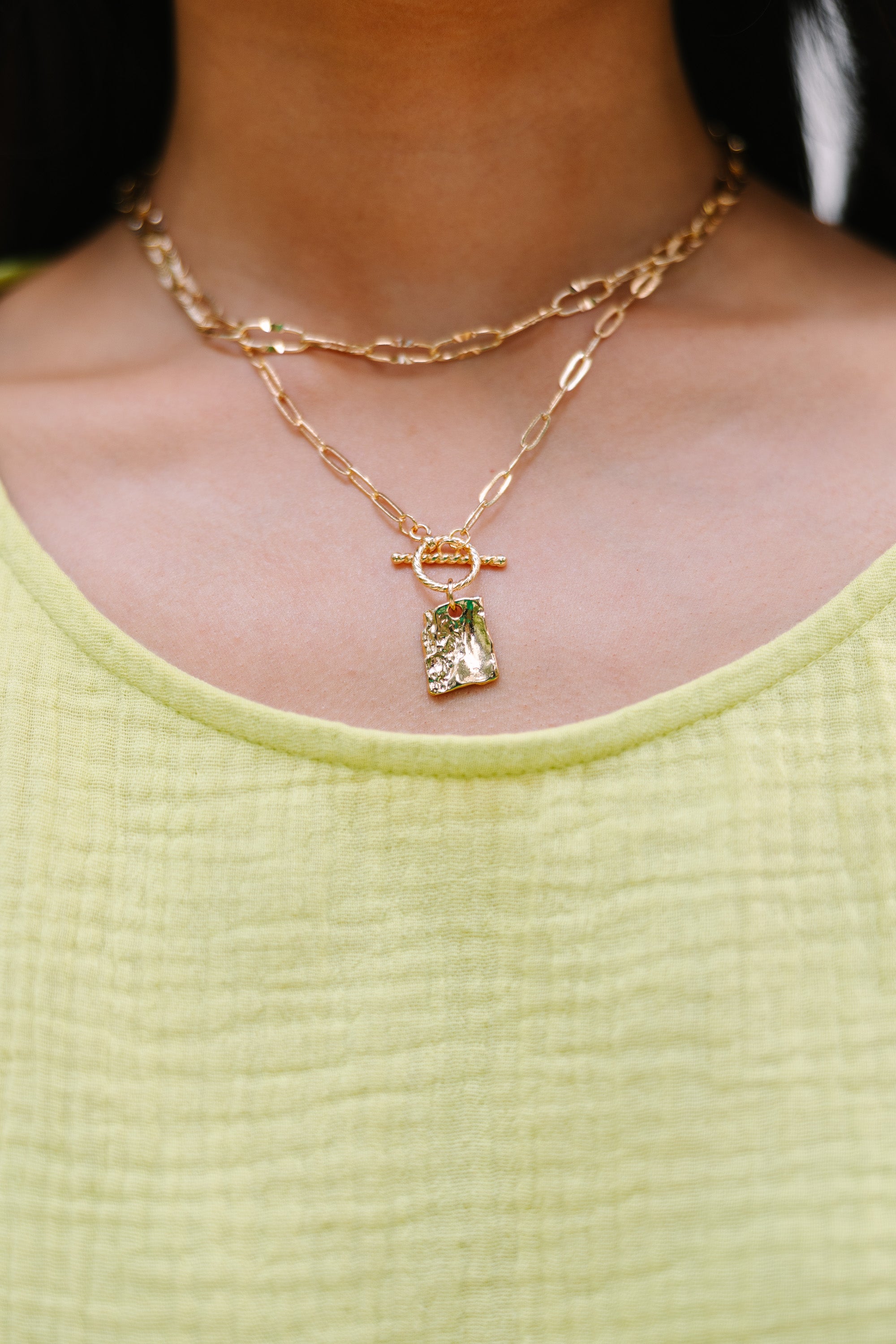 Elegant Gold Layered Necklace for Women - Dainty Minimalist Jewelry Gift for Her - Perfect for Everyday Wear & Special Occasions
