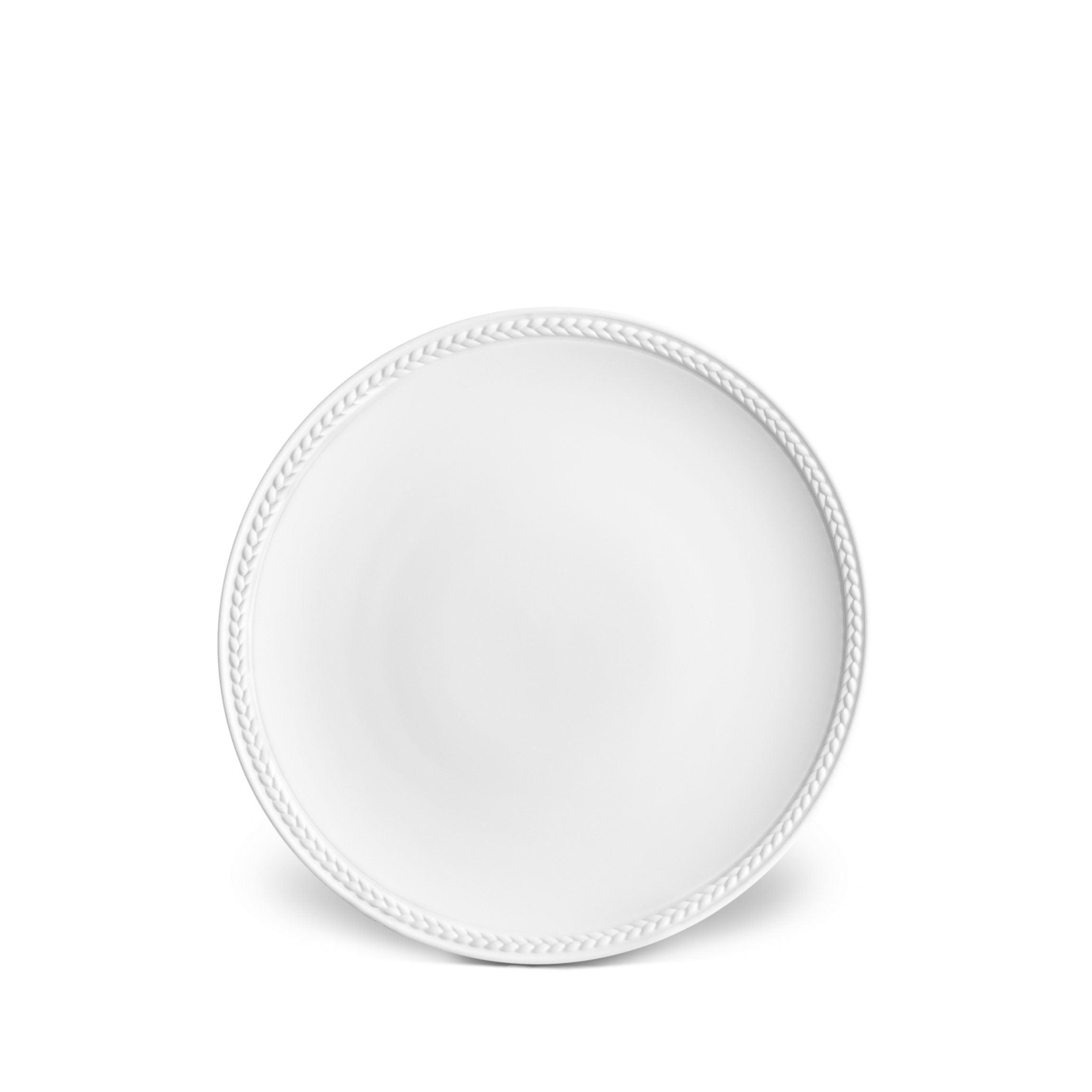 Braided Silk Bread and Butter Plate Set - Elegant Dinnerware for Breakfast, Brunch, and Afternoon Tea Parties