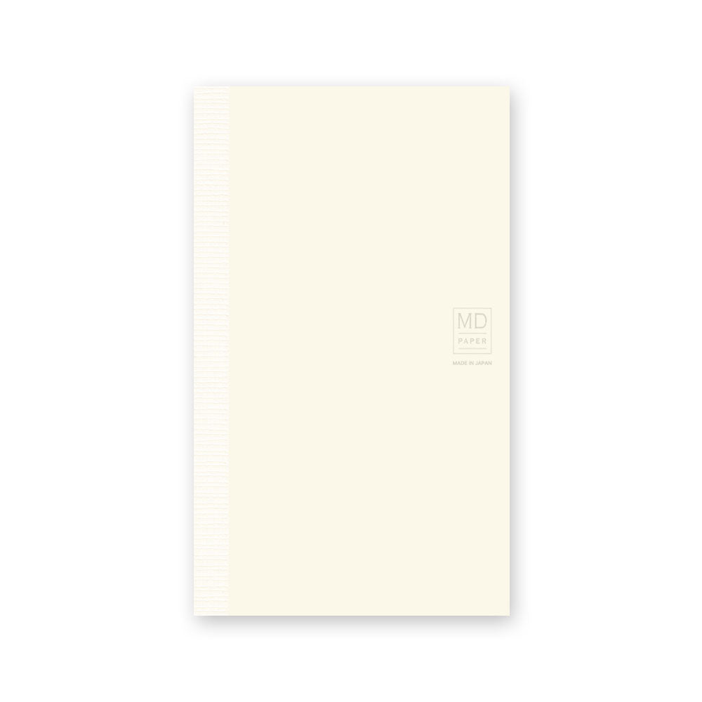 Premium Midori MD Notebook B6 Slim - Japanese Minimalist Design, 80 Sheets of High-Quality Paper for Journaling, Sketching & Note Taking - Perfect for Travel, Office & Creative Writing