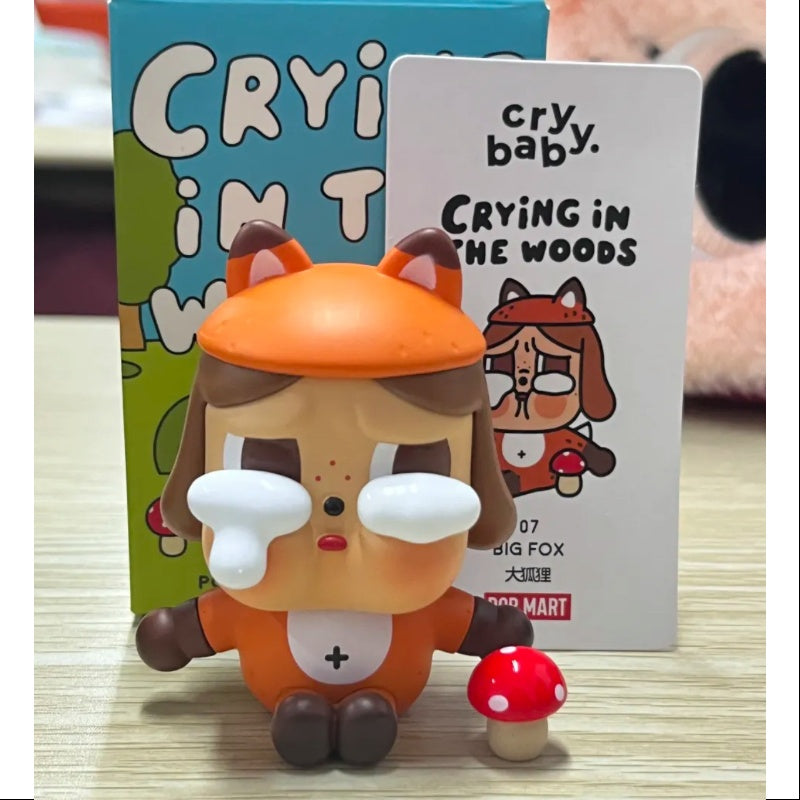 Crybaby Crying In The Woods Series BIG FOX Plush Toy - Adorable Stuffed Animal for Kids, Collectors & Anime Fans - Perfect for Cuddling, Gifts & Home Decor