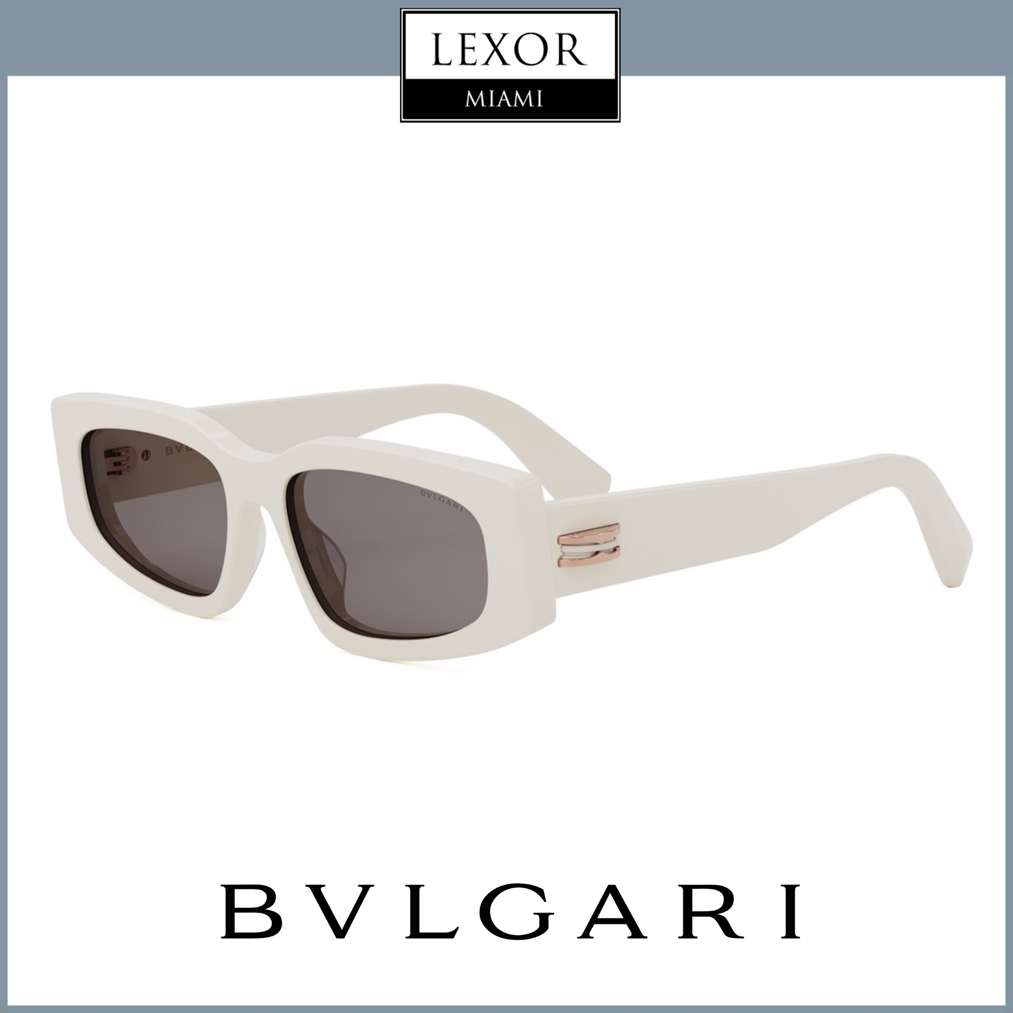 Bvlgari B.ZERO1 BV40014I 5425A Sunglasses for Women - Luxury Designer Shades with UV Protection - Perfect for Beach, Travel & Fashion Accessories