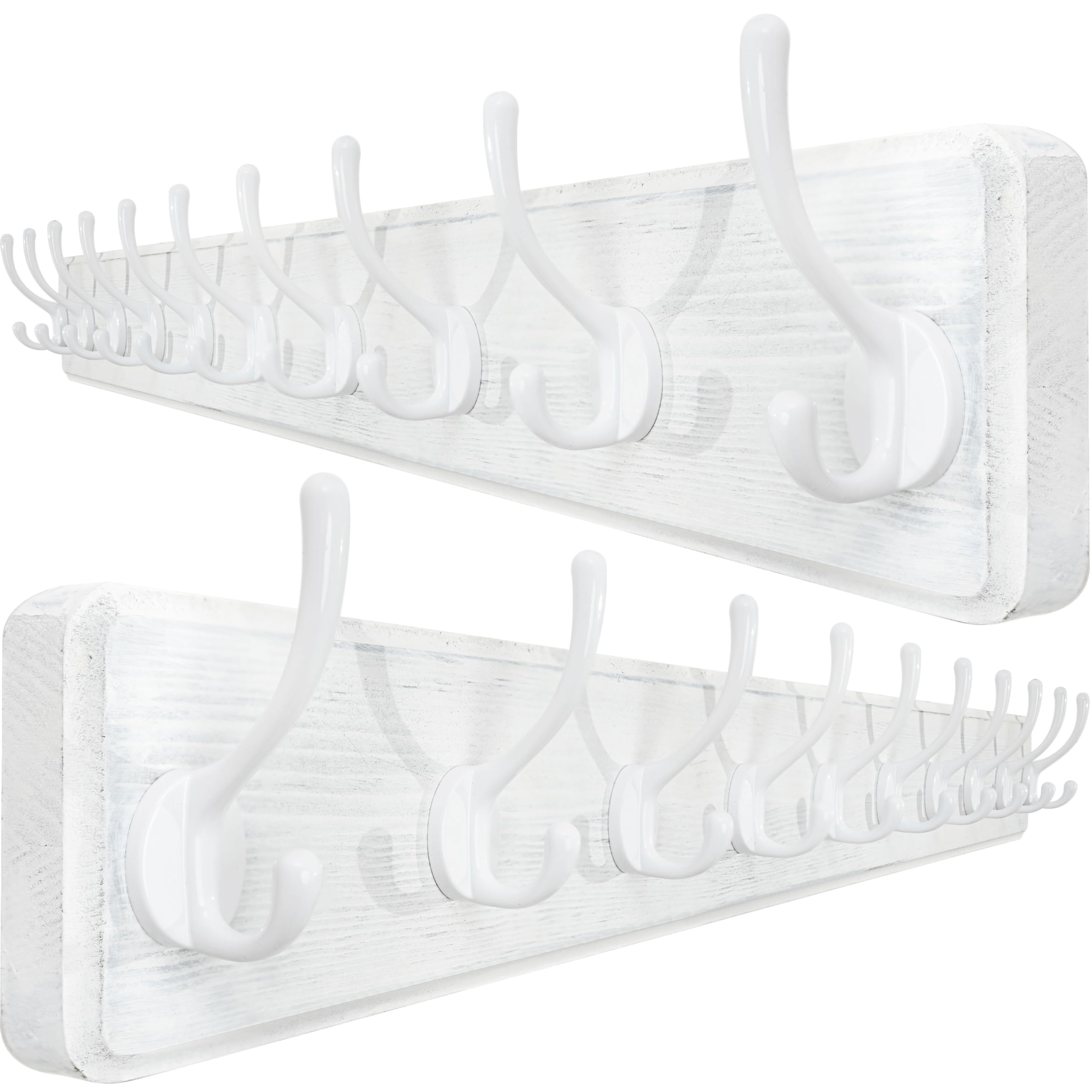 WEBI 10-Hook Wall Mounted Coat Rack - 38.9