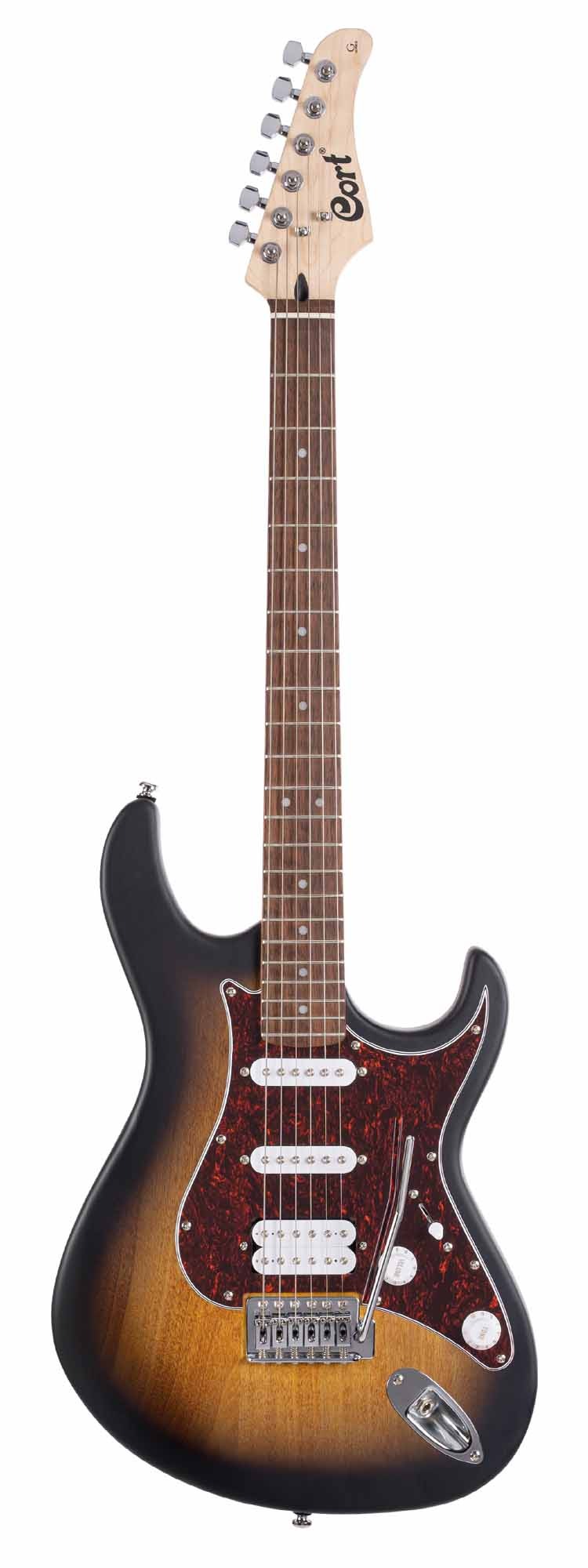 Cort G110 OPSB Sunburst Electric Guitar - Professional Quality for Beginners & Intermediate Players | Perfect for Live Performances, Studio Recording & Home Practice