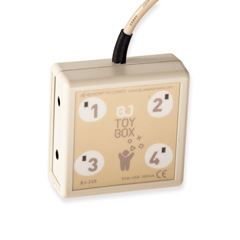 BJ Toybox - Premium Wooden Toy Storage Box for Kids | Organize & Decorate Nursery, Playroom, or Classroom | Durable & Stylish Kids Toy Organizer