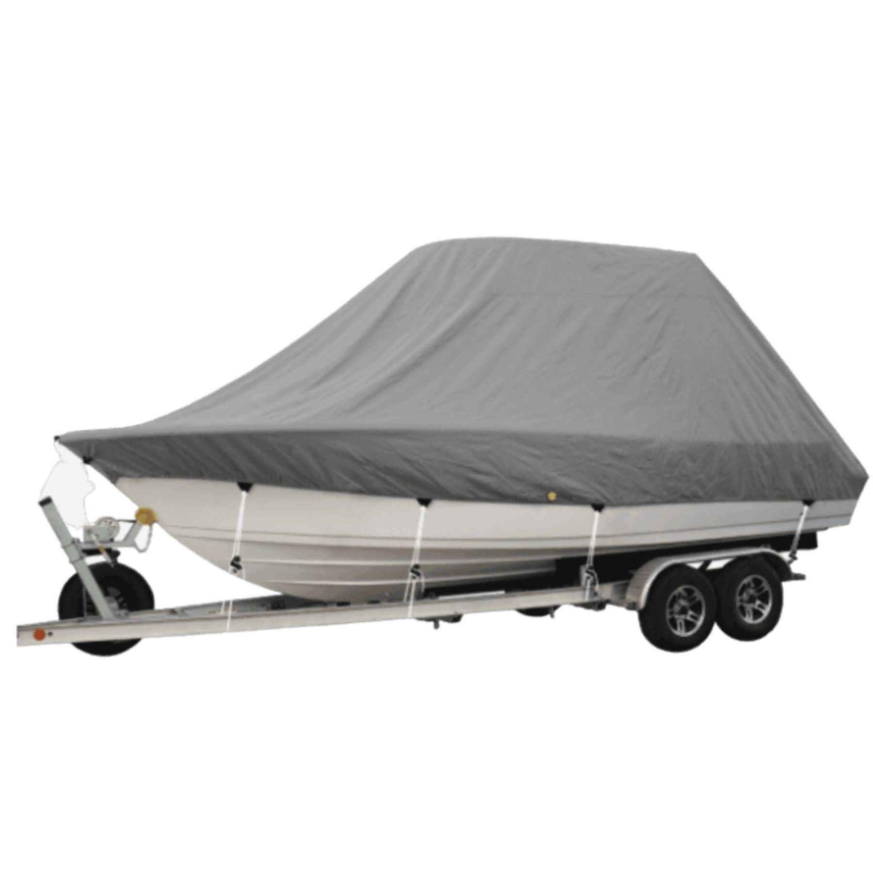 Ocean South T Top Boat Cover - Heavy Duty Waterproof Marine Grade Fabric for Boats - Perfect for Outdoor Storage, Travel & All Weather Protection