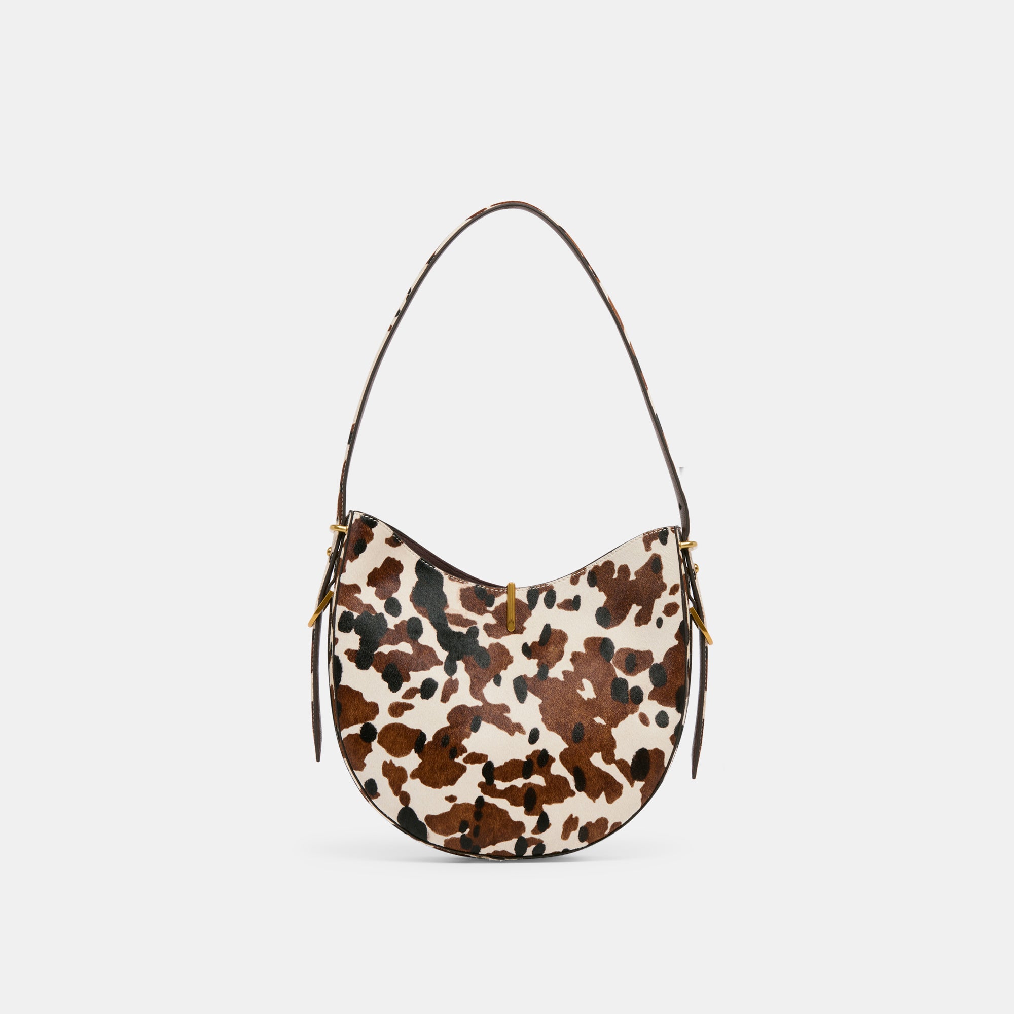 BREE SHOULDER BAG COCOA CALF HAIR - Stylish Leather Crossbody Purse for Women, Fashionable Everyday Handbag for Work, Travel & Date Night