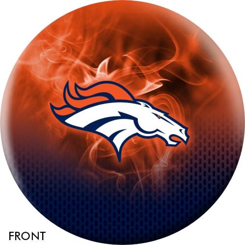 Denver Broncos NFL Themed Bowling Ball - Perfect for Game Nights, Sports Fans & Collectors
